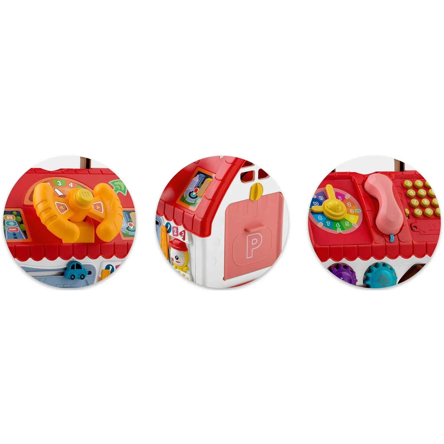 Edukacinis žaislinis namelis su telefonu RK-754 Ricokids - nuotrauka 1