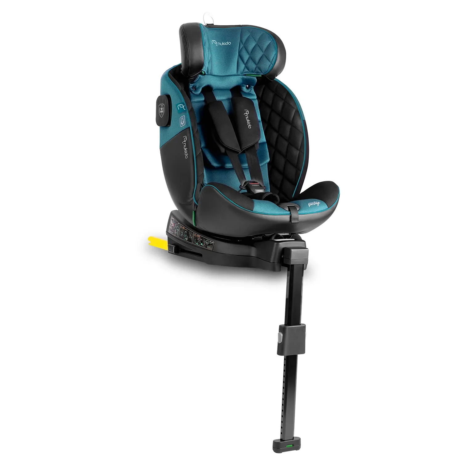 „Nukido Prestige Line“ automobilinė kėdutė, juoda ir mėlyna, 0-36 kg, ISOFIX - nuotrauka 1