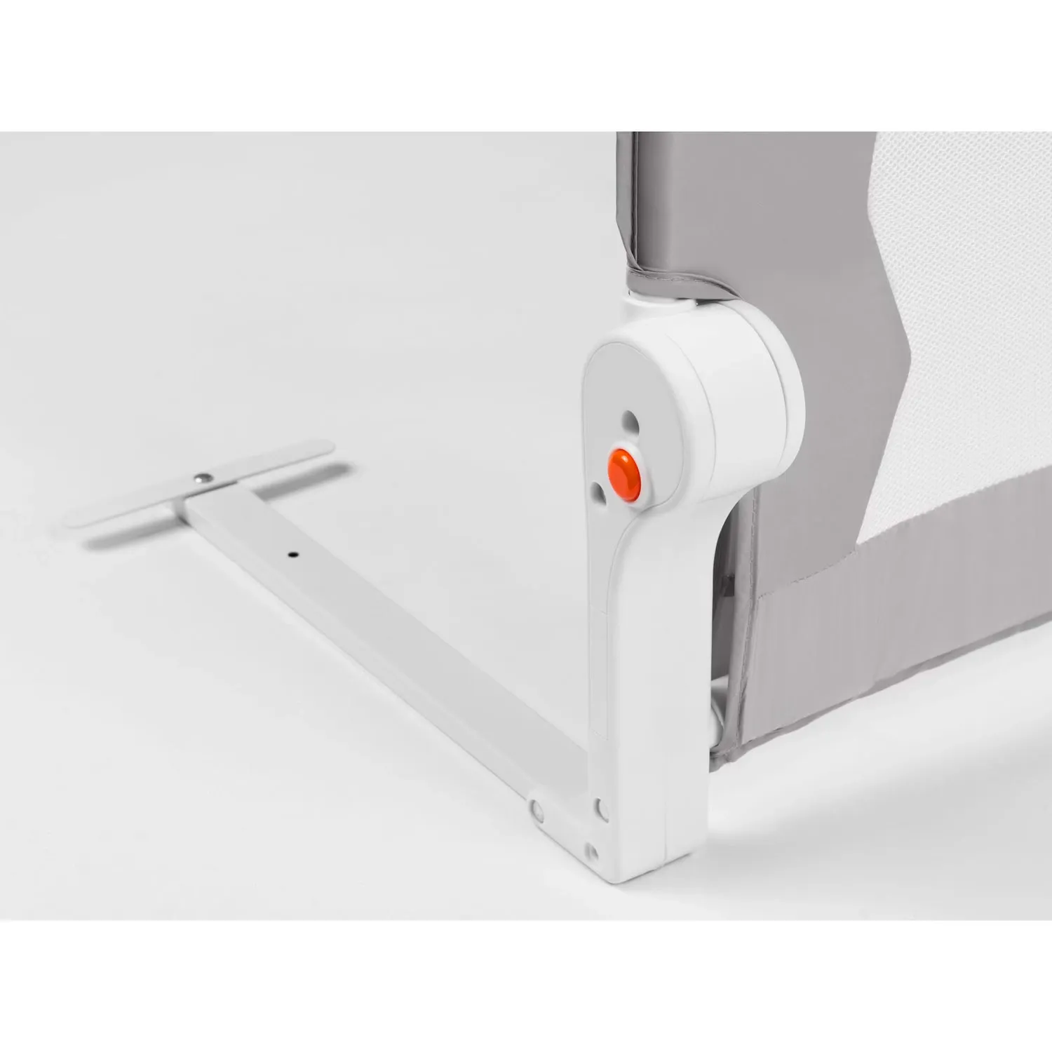 Apsauginis lovos turėklas 180 x 42 x 35 cm, Nukido pilkas - nuotrauka 1