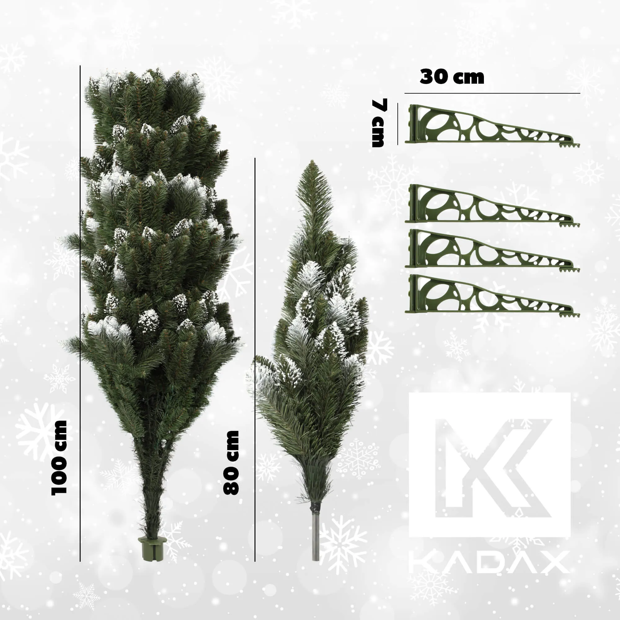 Dirbtinė Kalėdų eglutė, deimantinė pušis, Mantua, 180 cm