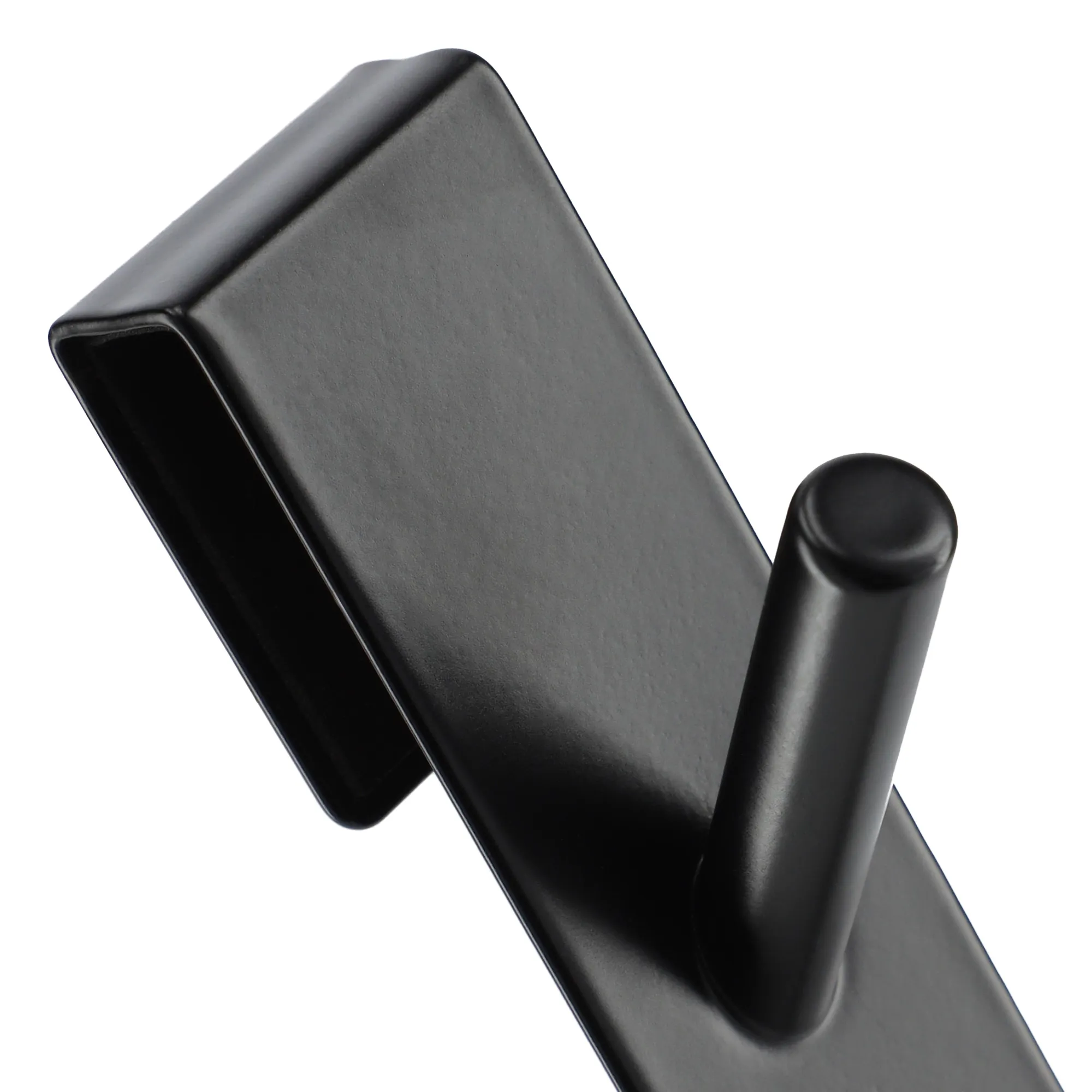 Besse durų kabliukai, juodi, dviguba pakuotė (2 vnt.)