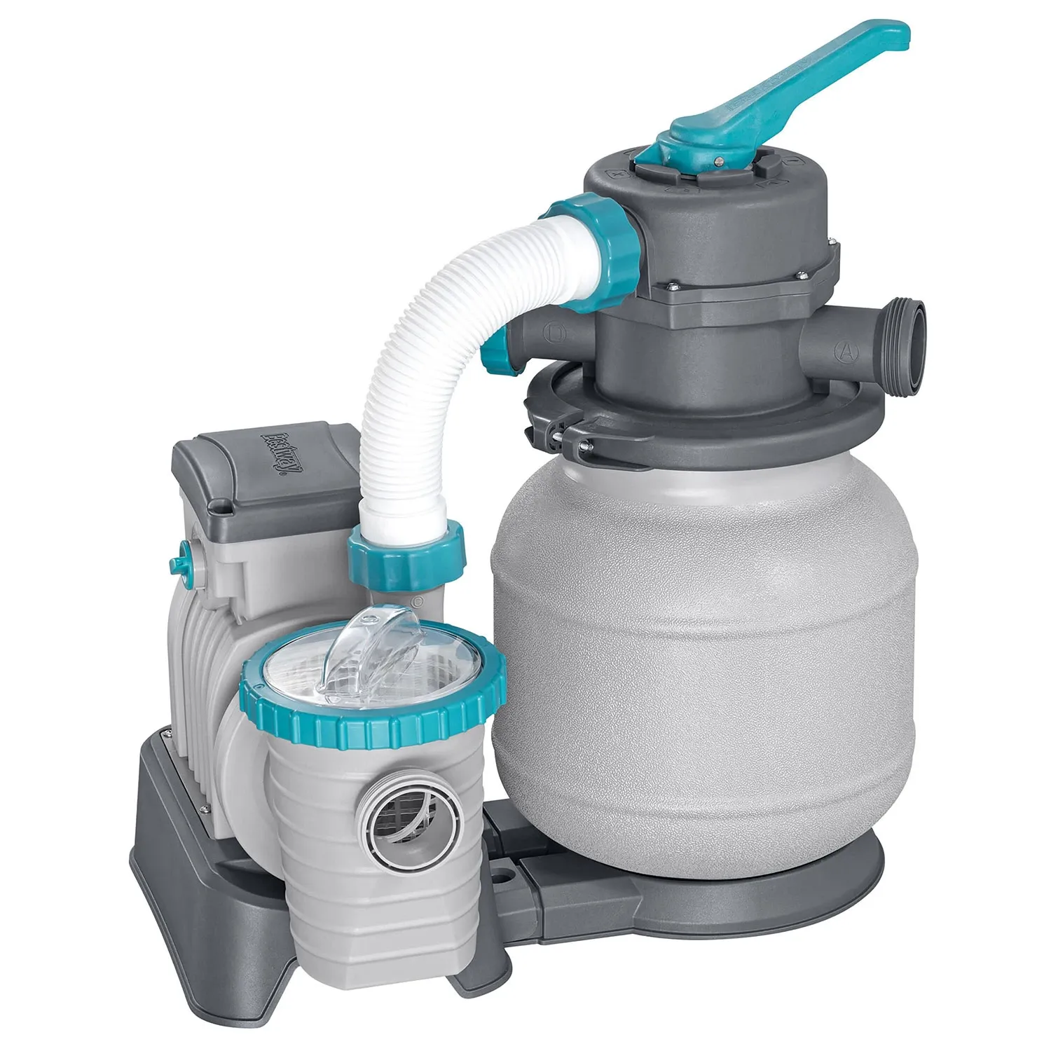 „Bestway 58497“ baseino smėlio pompa + filtro kamuoliukai, 6056 l/val. - nuotrauka 1
