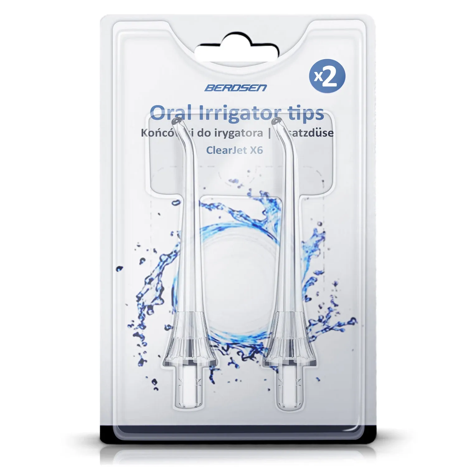 Berdsen X6 drėkintuvo antgaliai 2 vnt - nuotrauka 1