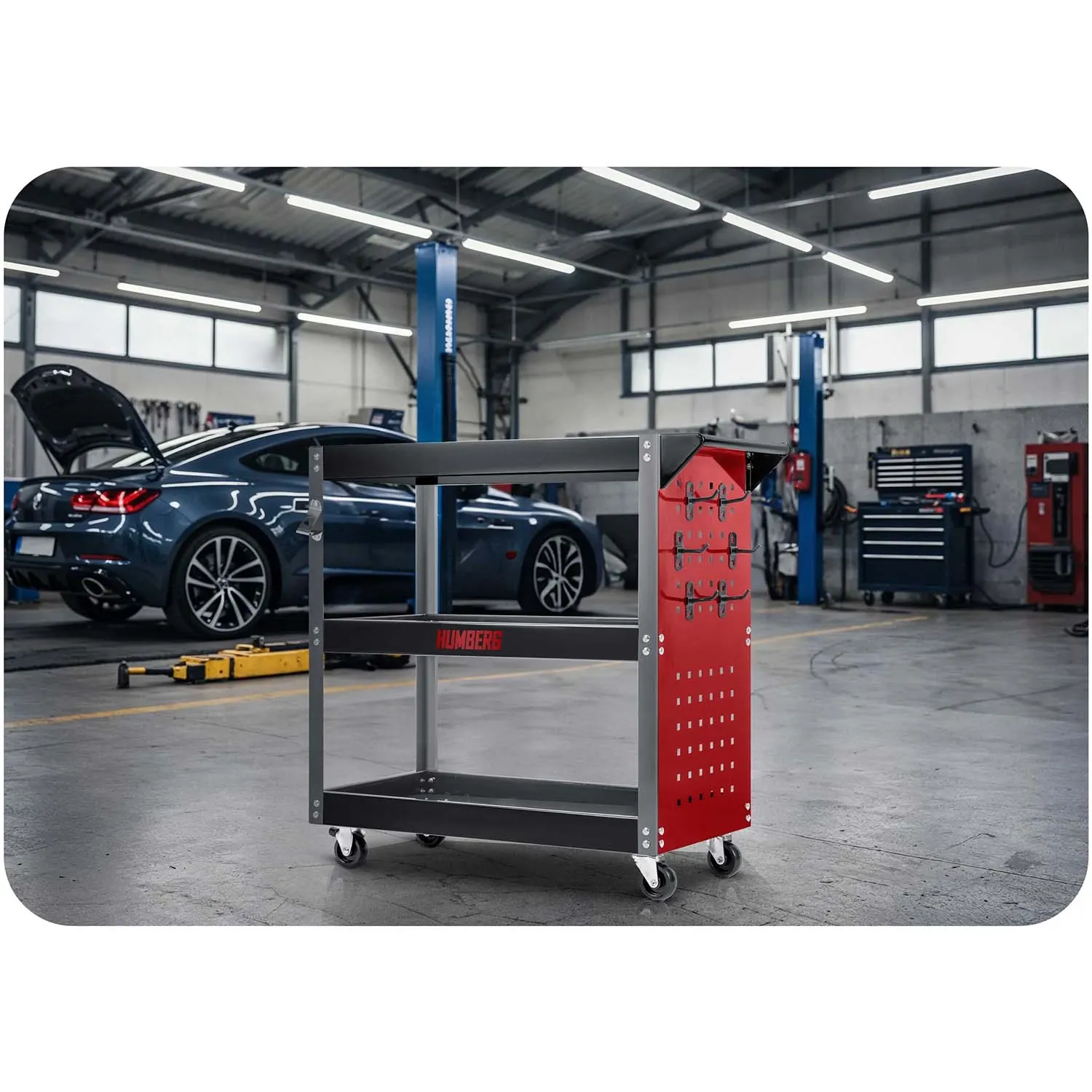 Humberg HM-515 dirbtuvių įrankių vežimėlis - nuotrauka 1