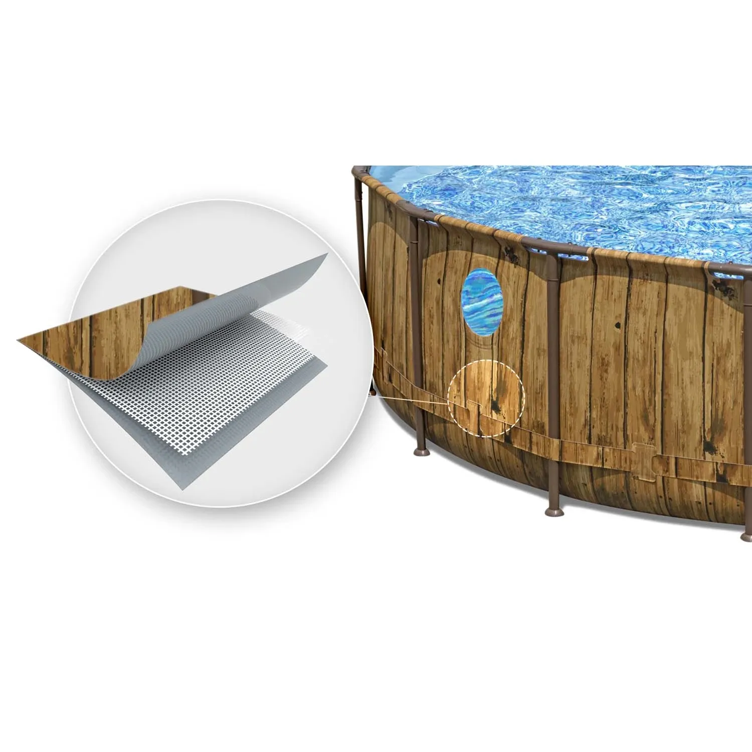 Karkasinis sodo baseinas 488 x 122 cm 12in1 Bestway 56725N - nuotrauka 1