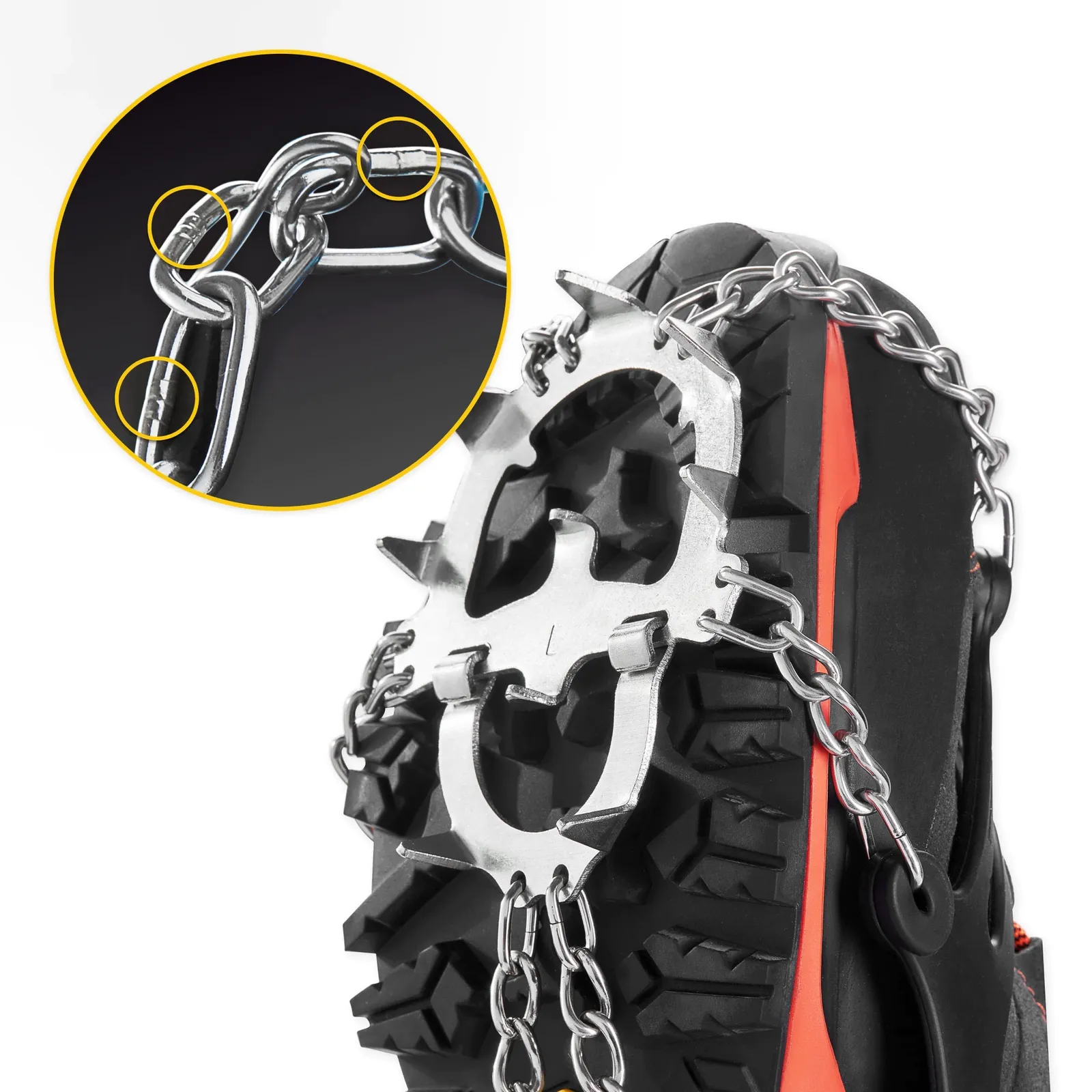 PREMIUM žygio batų kamanos (41-43) L