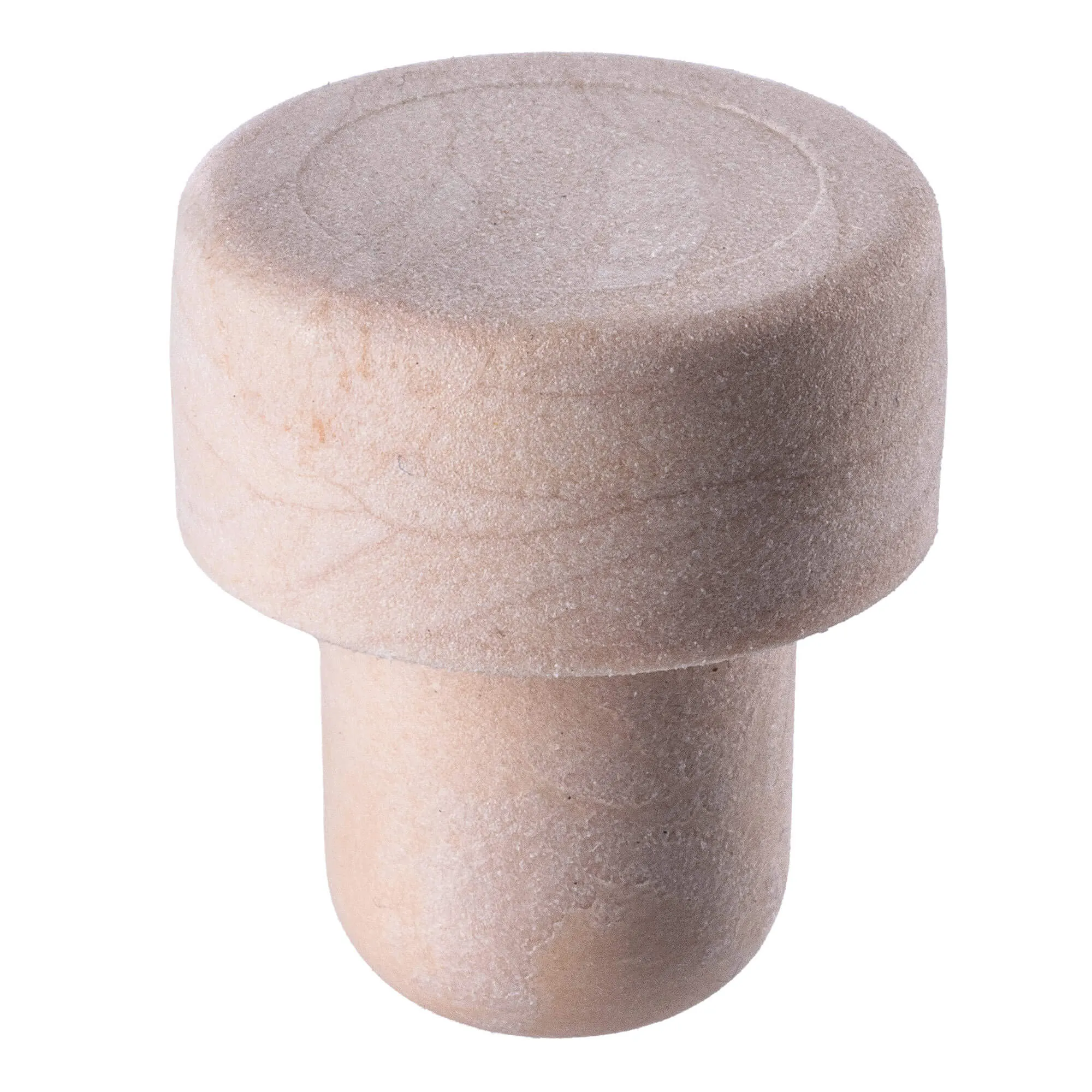 Velletri vyno butelio kamštis, sintetinis grybo formos, 18,5 mm, 1 vnt.
