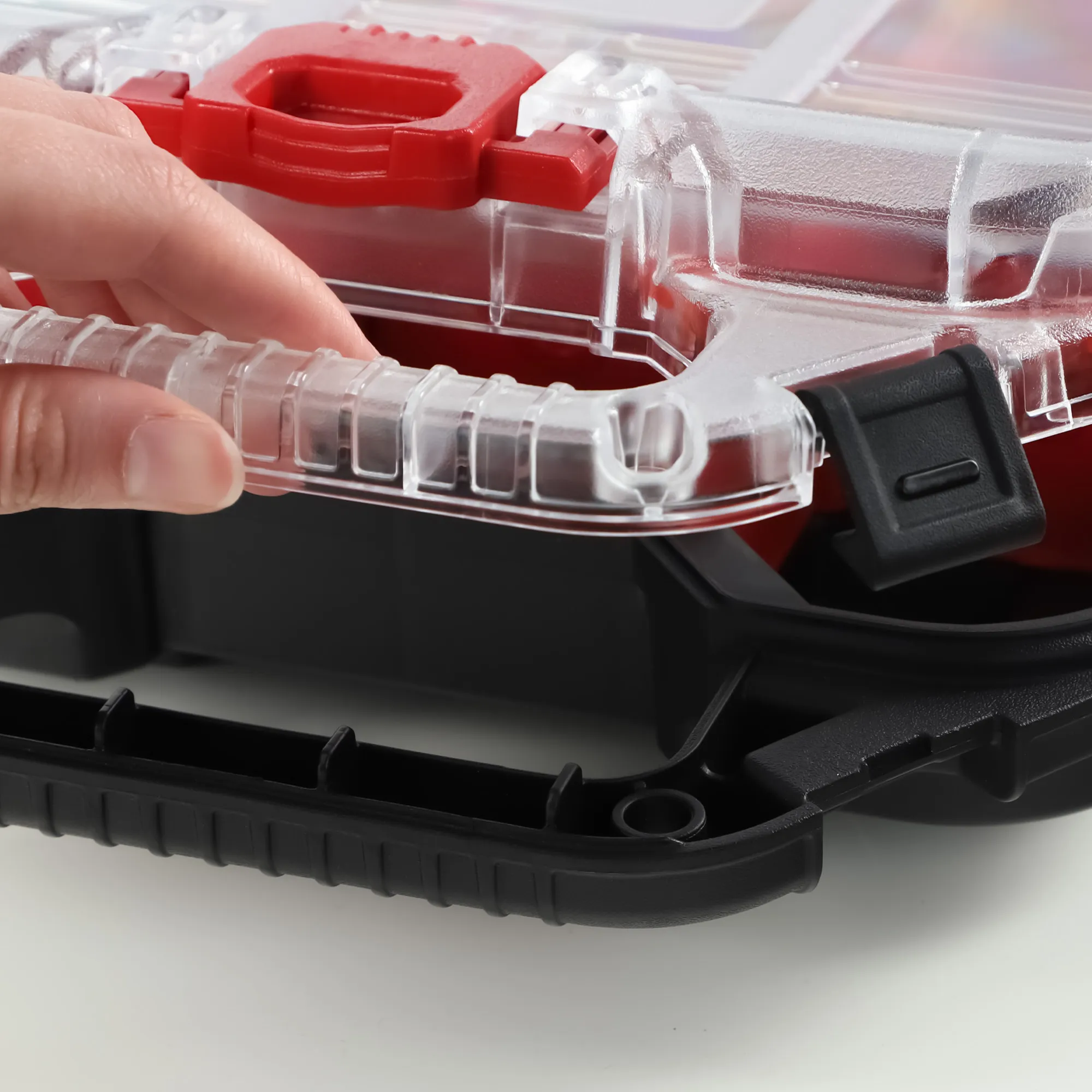 Keter Stack ‘N’ Roll mažų įrankių organizatorius, 7,3 l, juodas