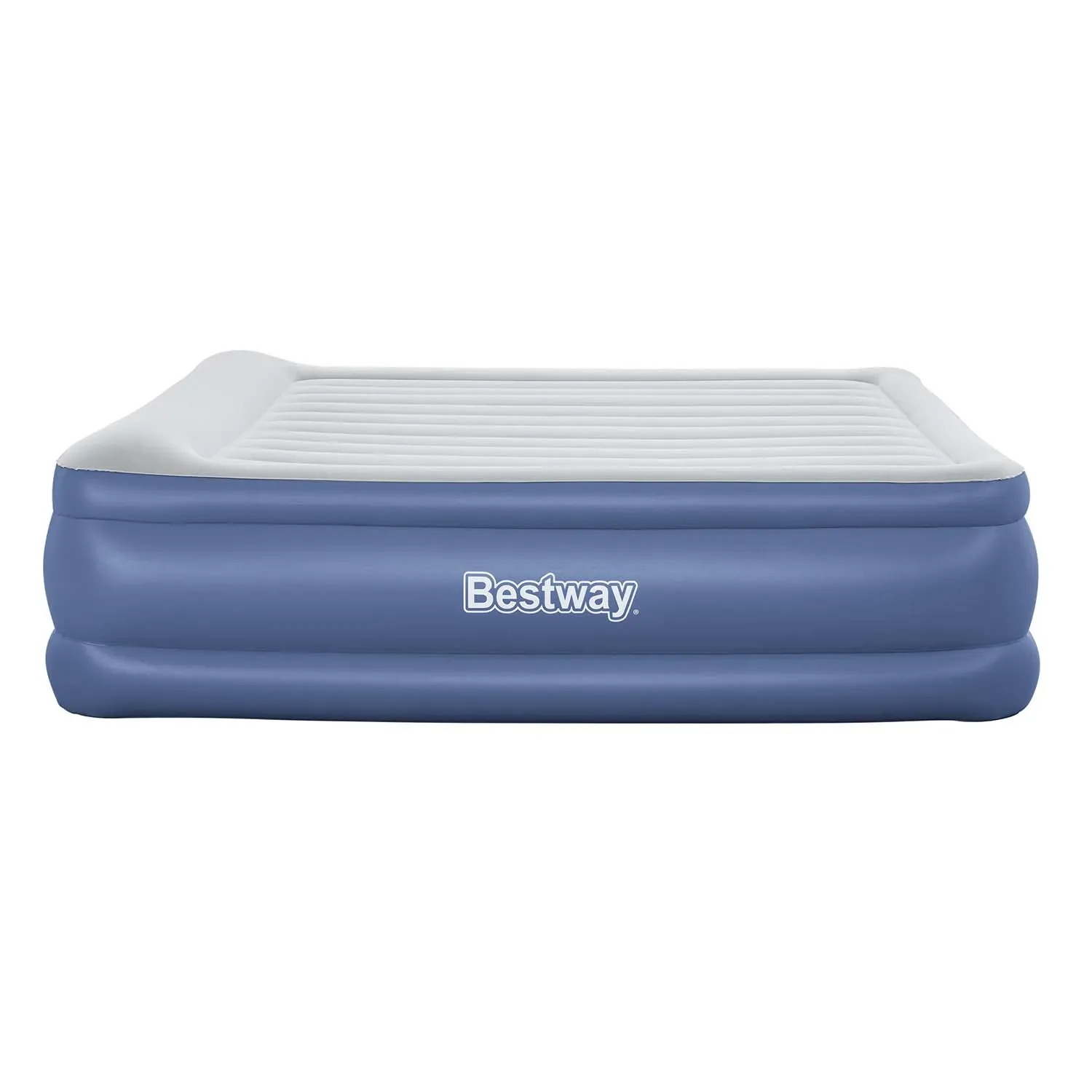 Pripučiamas čiužinys 203 x 193 x 56 cm su įmontuotu elektriniu siurbliu Bestway 67692 - nuotrauka 1