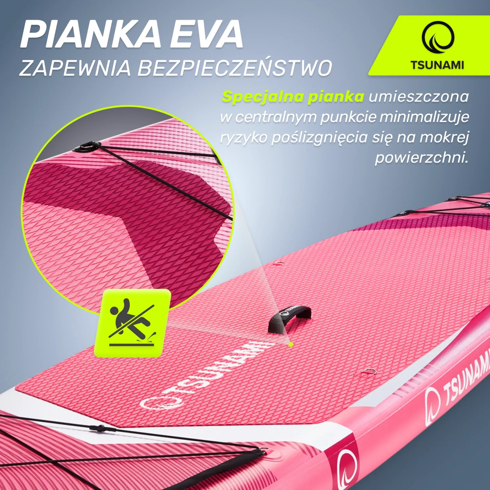 SUP PRO TSUNAMI irklentė 350 cm T10