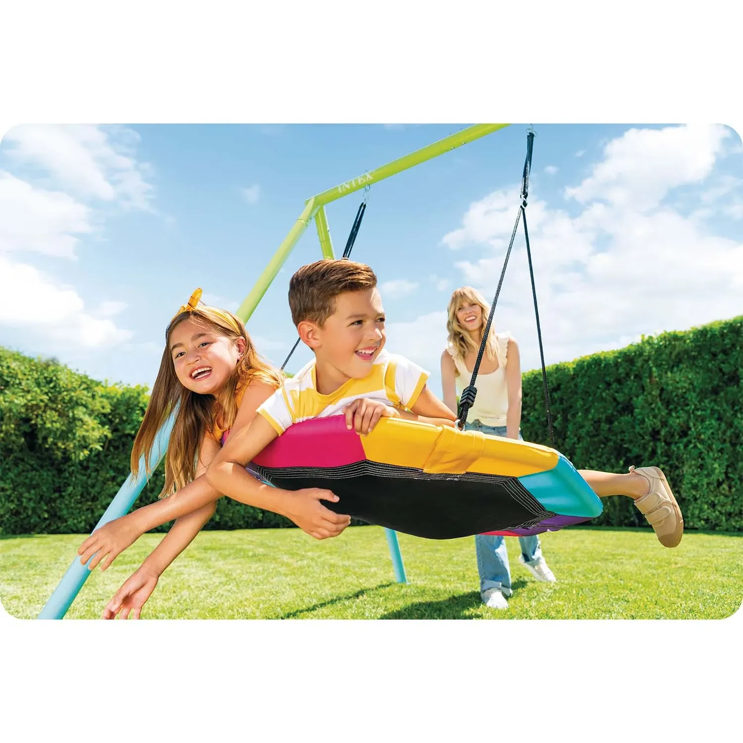 Intex 44125 „Stork%27s Nest“ žaidimų aikštelės sūpynės - nuotrauka 1