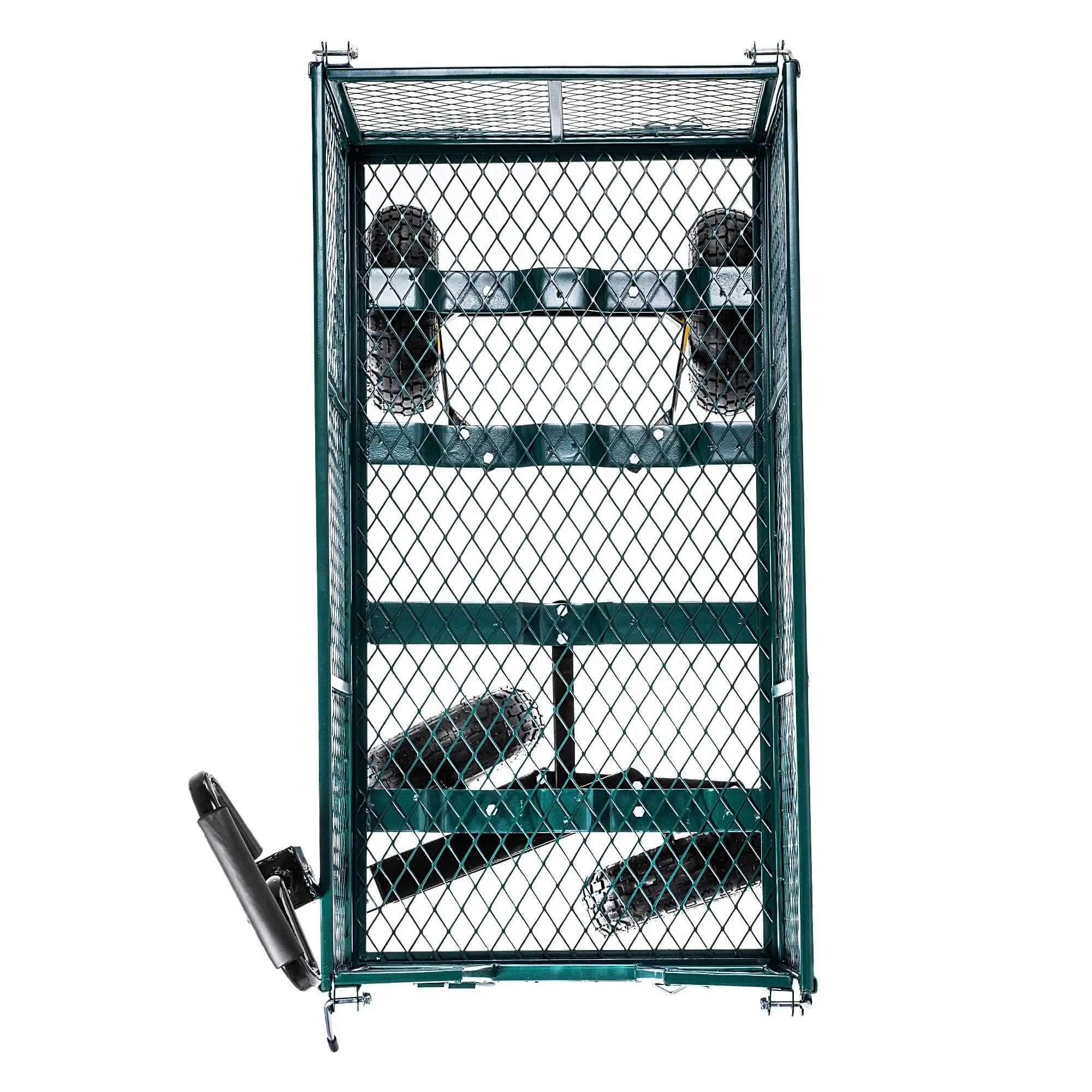 Bodo sodo transportavimo vežimėlis 450 kg, žalias