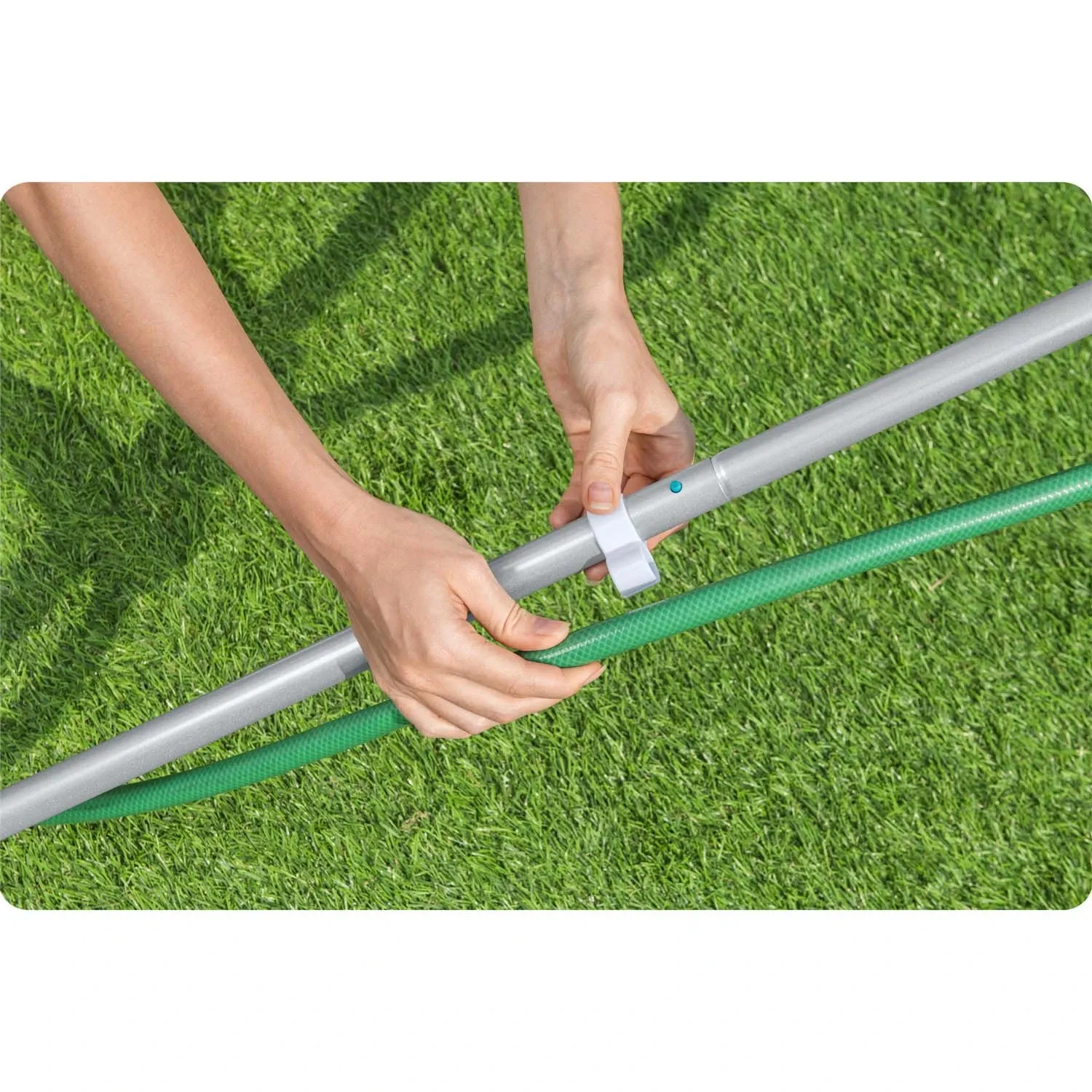 Baseino valymo rinkinys, lazdelė 167 cm + dulkių siurblys + tinklas Bestway 58013 - nuotrauka 1