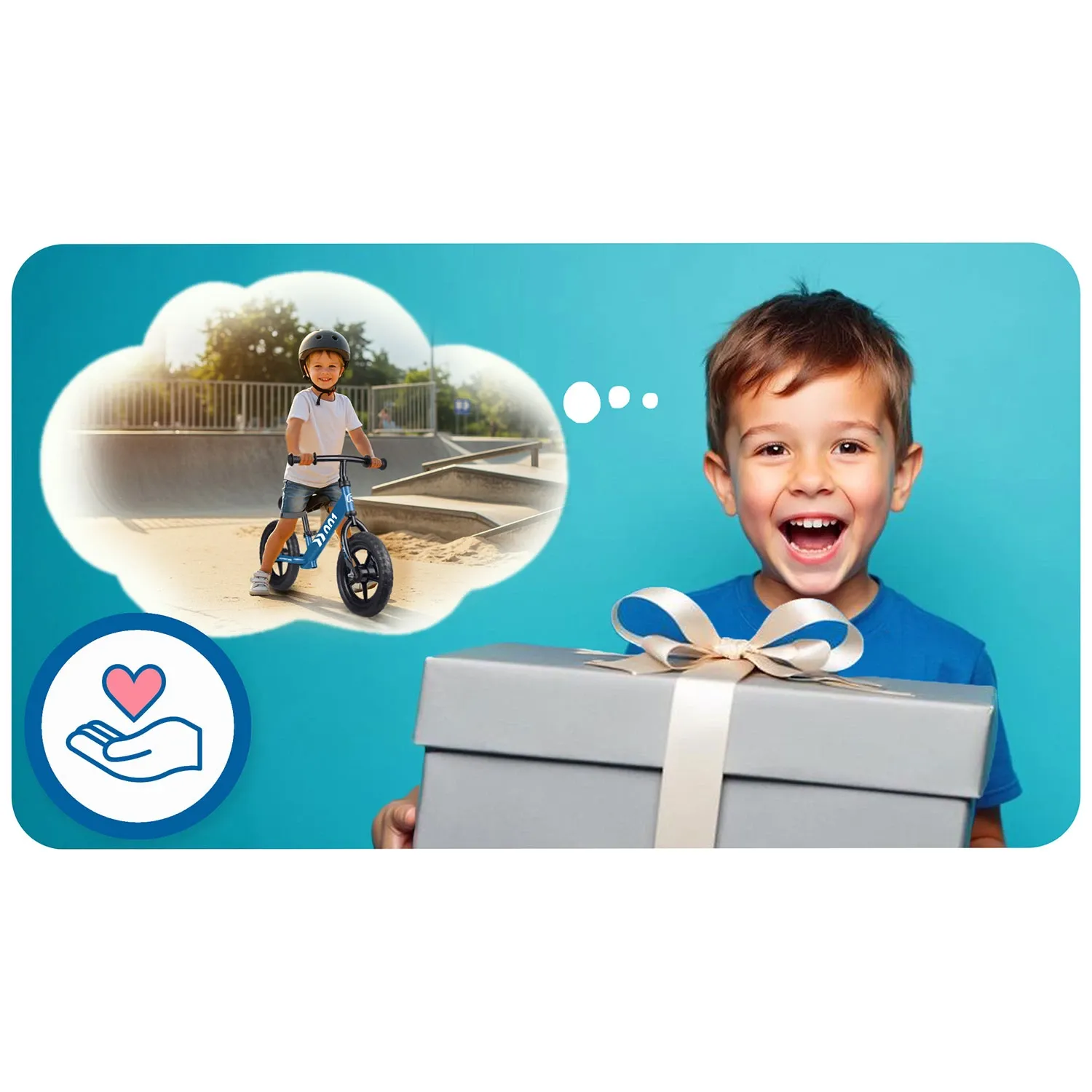 „Ricokids“ balansinis dviratis vaikams - nuotrauka 1