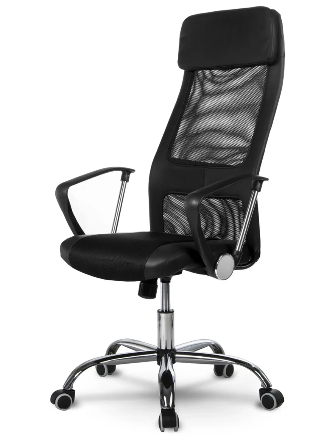 Moderni, aukšta biuro kėdė Sofotel Rio, juoda - nuotrauka 1
