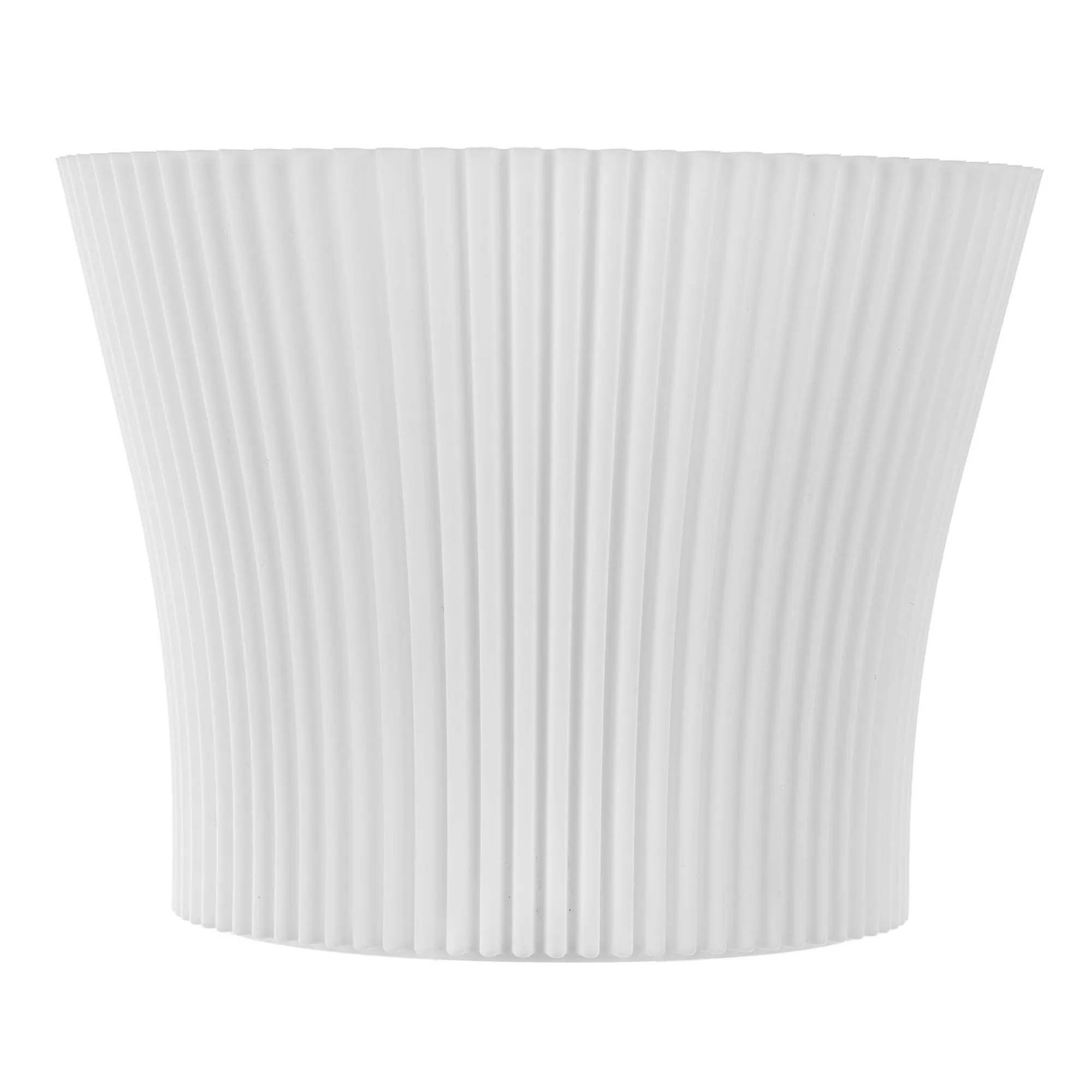 Estrela gėlių vazonas 14 cm baltas