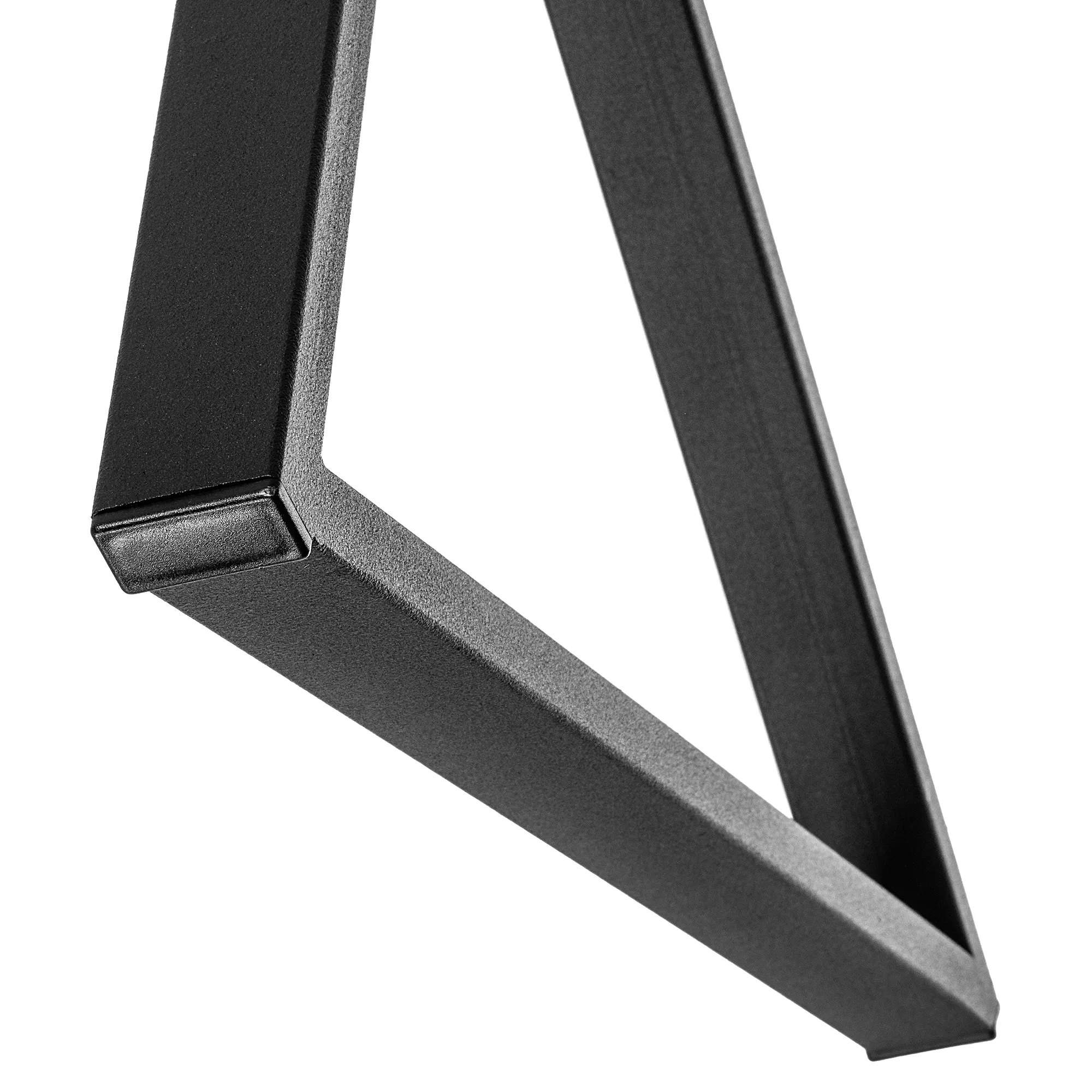 Varetz „Klepsydra X“ stalo kojos, 60 x 75 cm, juodos