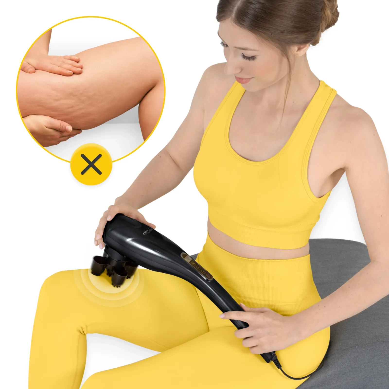 Rankinis vibruojantis kūno masažuoklis