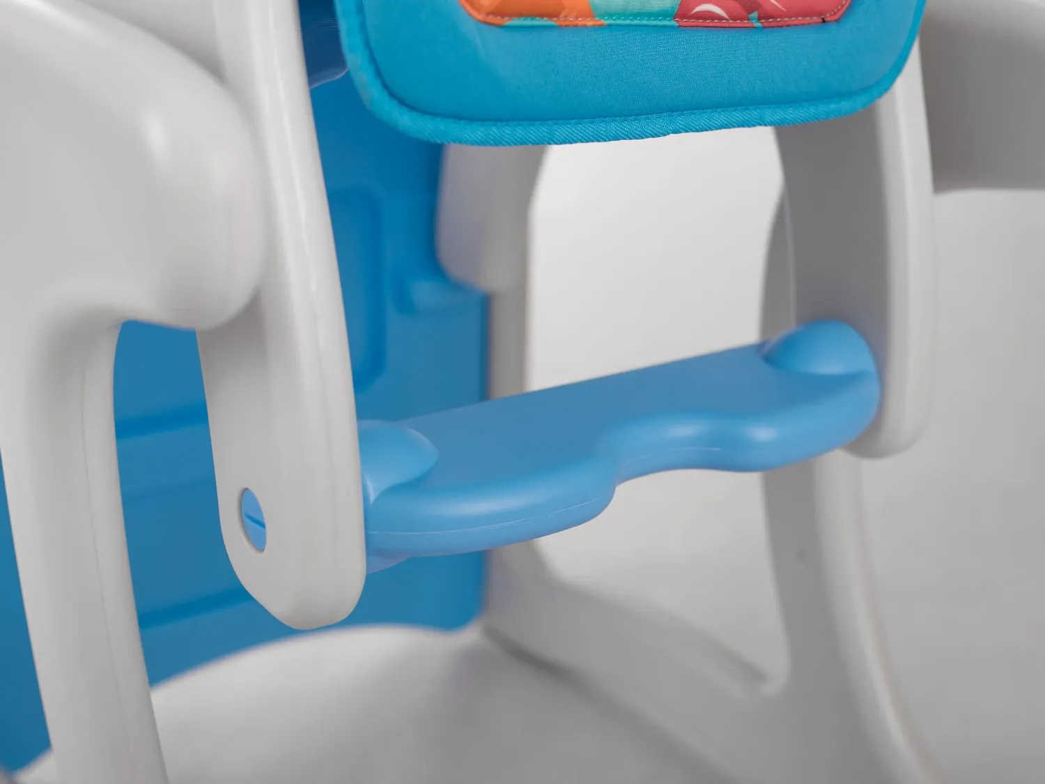 Ricokids Teri 3in1 kūdikio maitinimo kėdutė, pilka ir mėlyna - nuotrauka 1