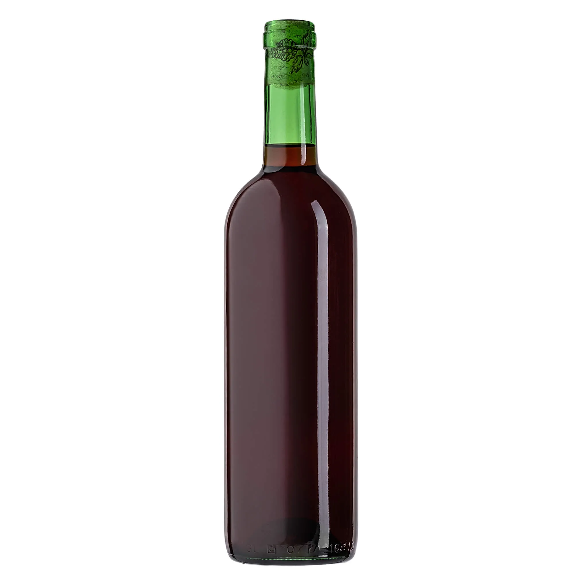 Biagio vyno buteliai 750 ml žali, be kamščio, 30 vnt.