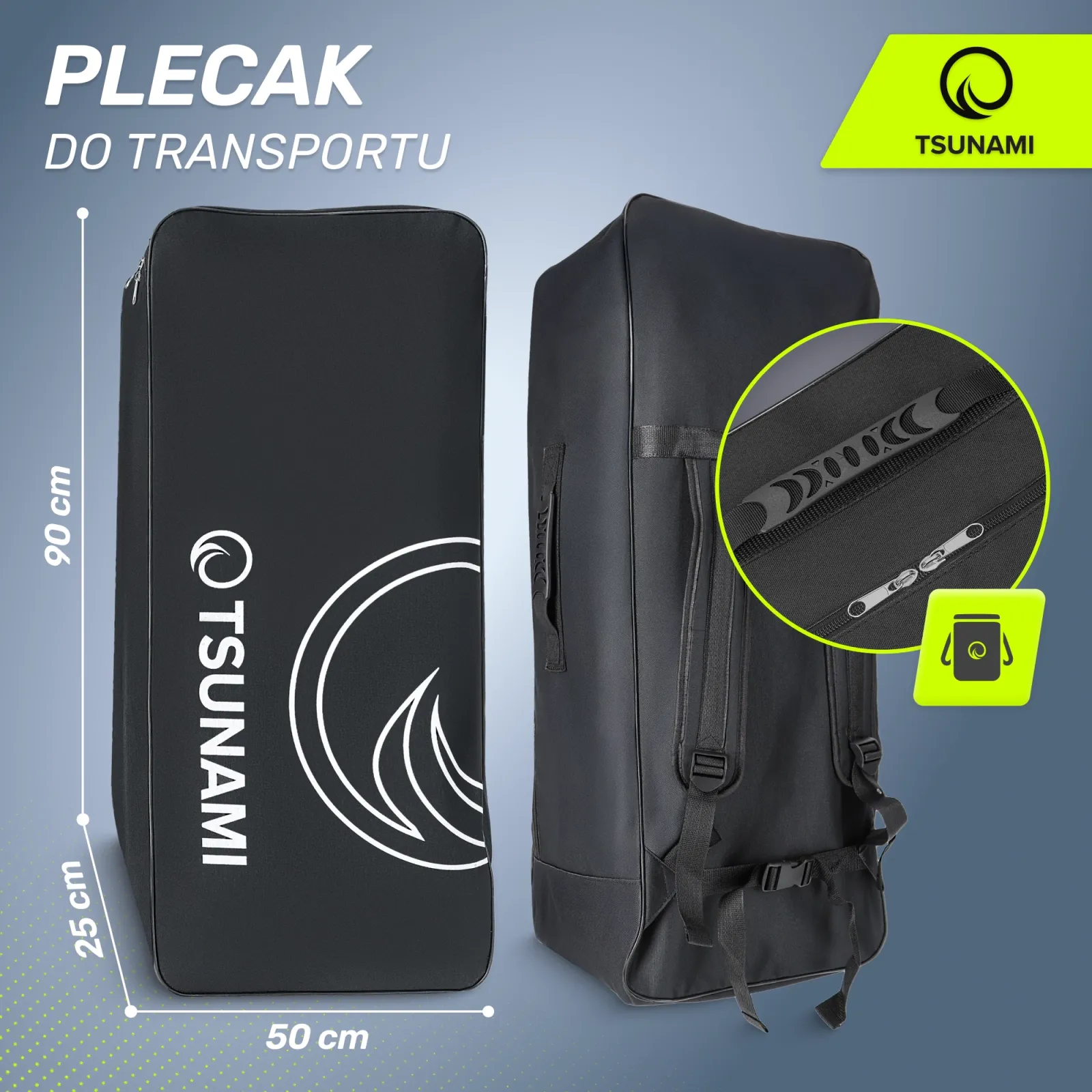 SUP TSUNAMI irklentė 320 cm T08