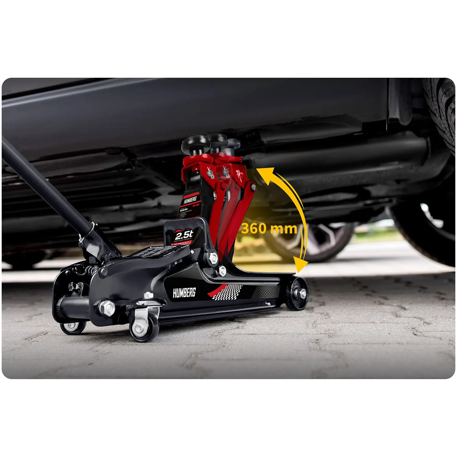 Humberg HM-380 2,5 t automobilių keltuvas - nuotrauka 1