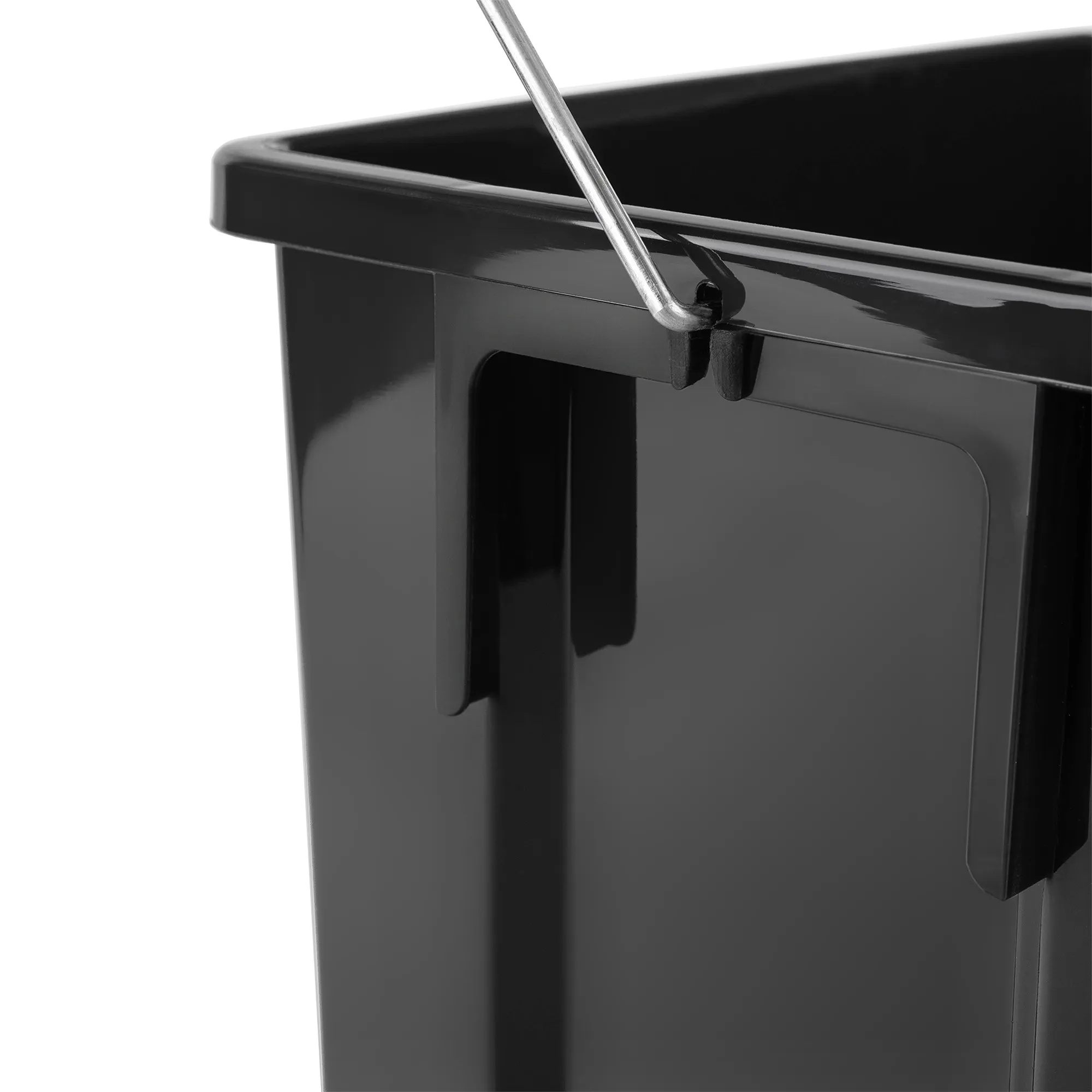 Curver atliekų rūšiavimo konteineriai 2 x 10 l + 6 l, juodi