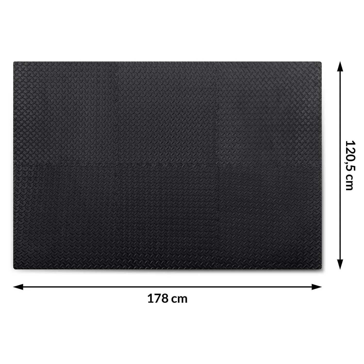 „Neo-Sport“ 60x60 putplasčio kilimėlis fitnesui – NS-924 - nuotrauka 1