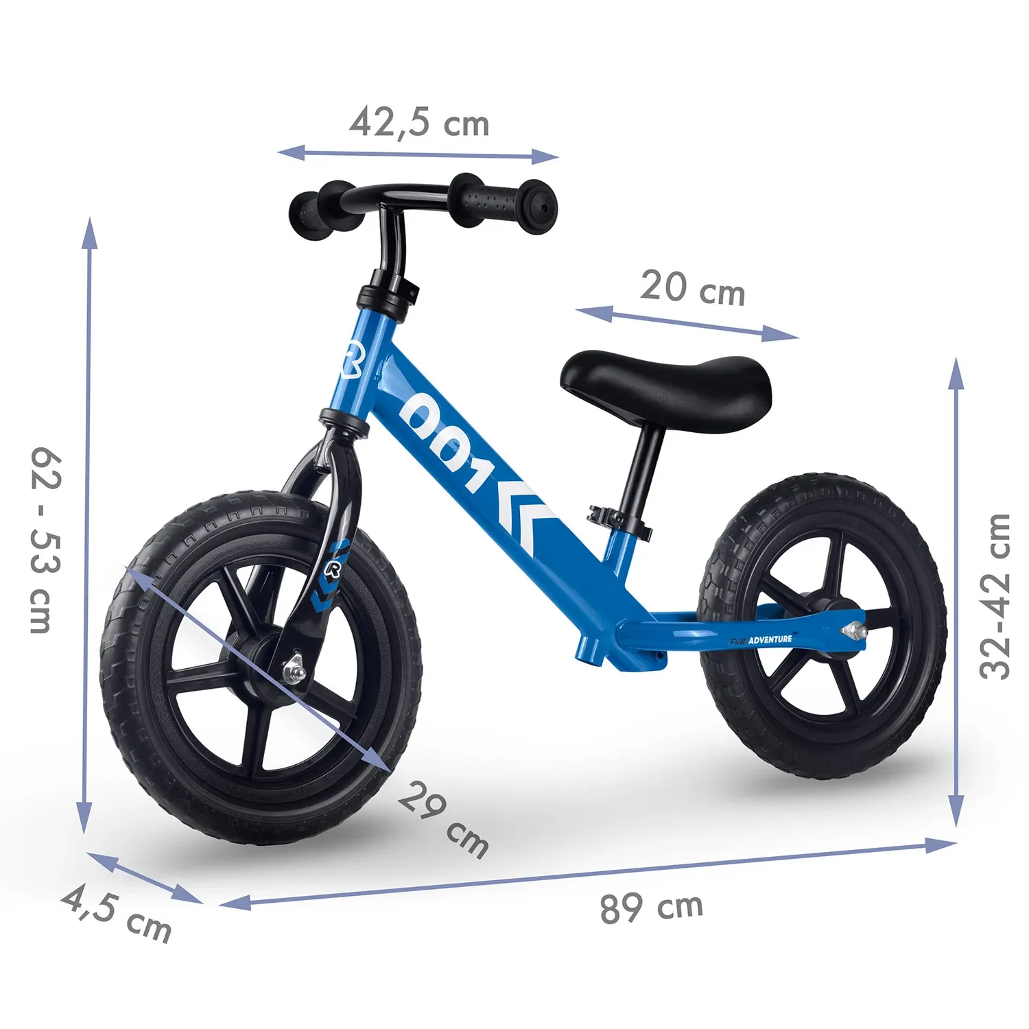 „Ricokids“ balansinis dviratis vaikams - nuotrauka 1