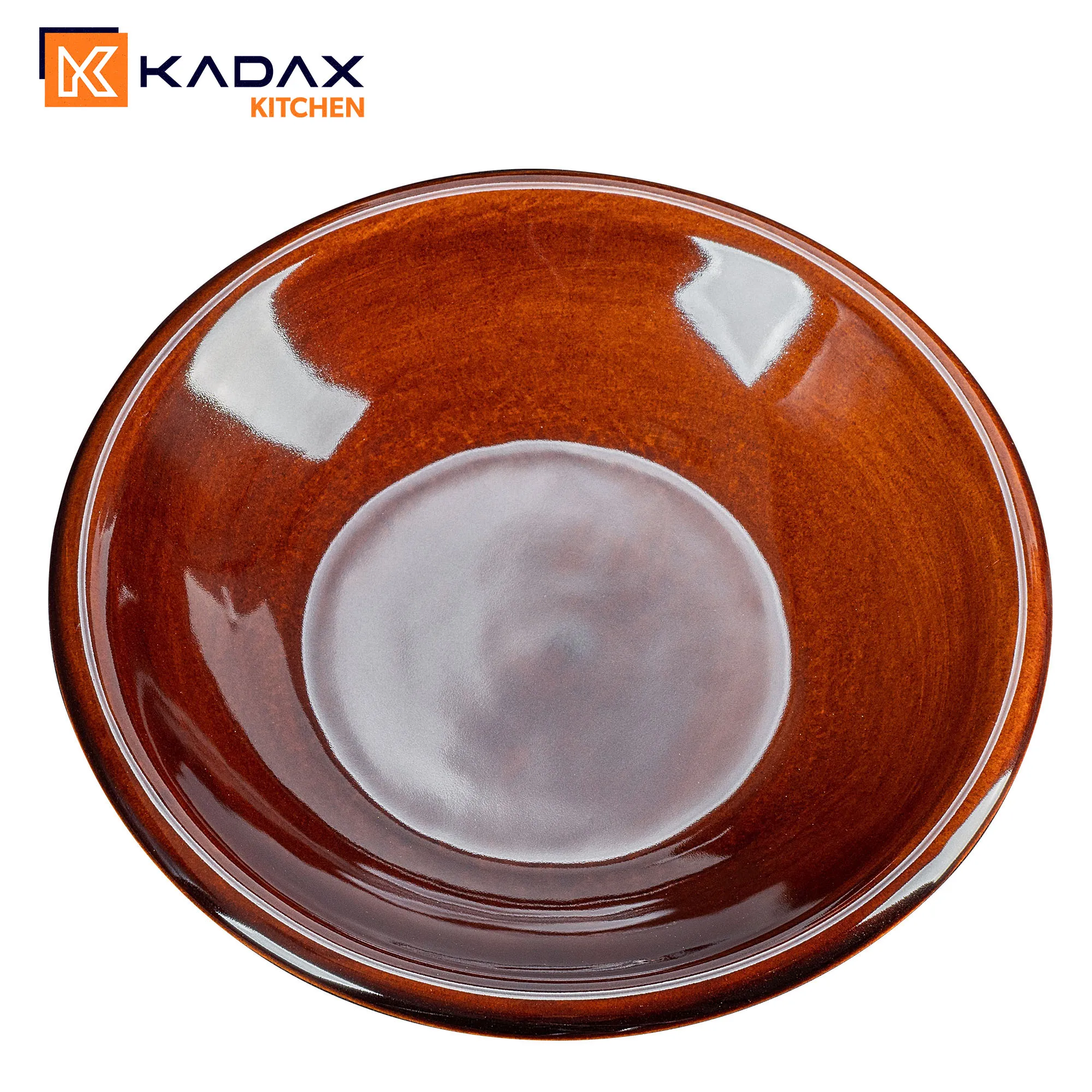 Olympia gilios akmens masės lėkštės 23 cm, 4 vnt.