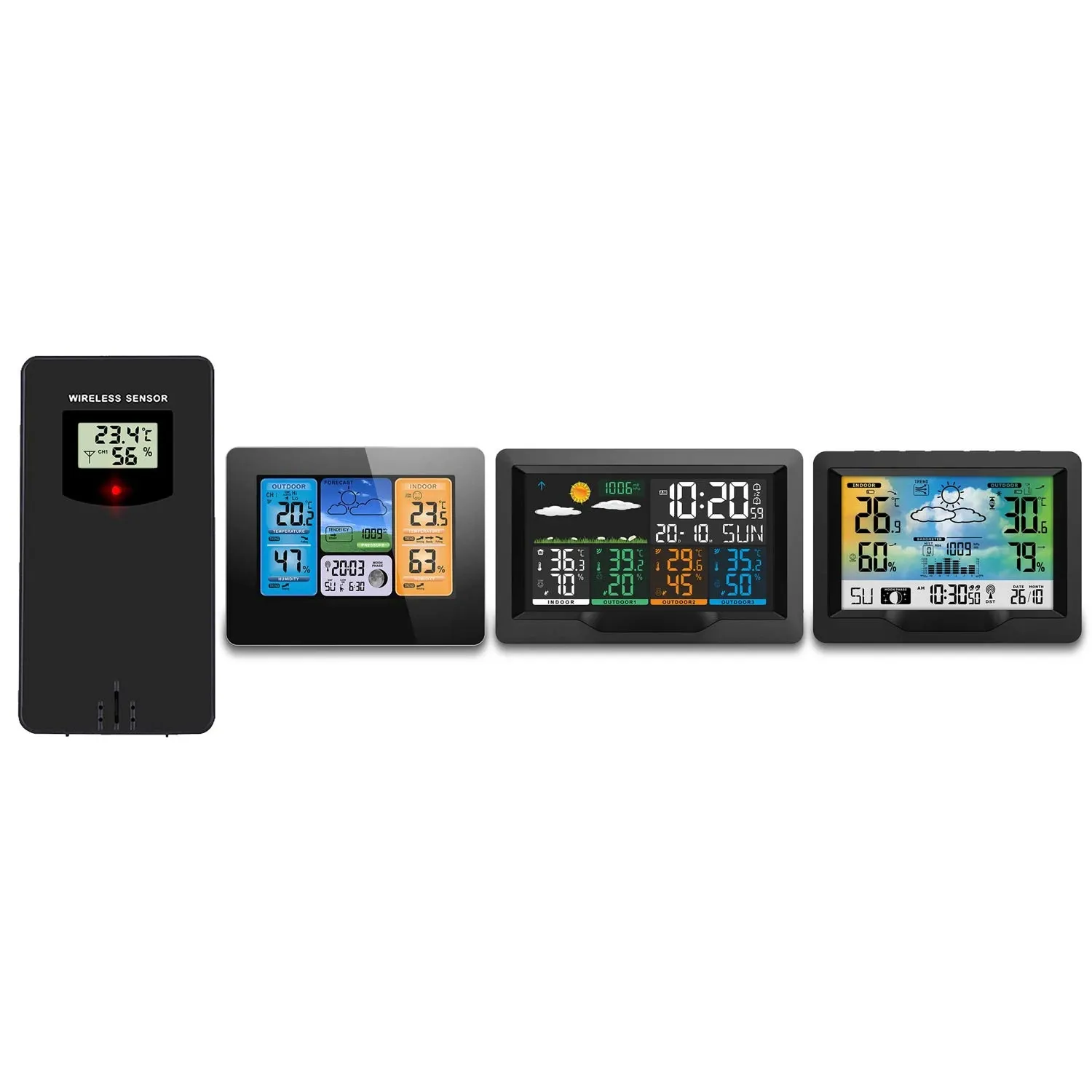 Siųstuvas BD-920 Berdsen meteorologinei stočiai, juodas - nuotrauka 1