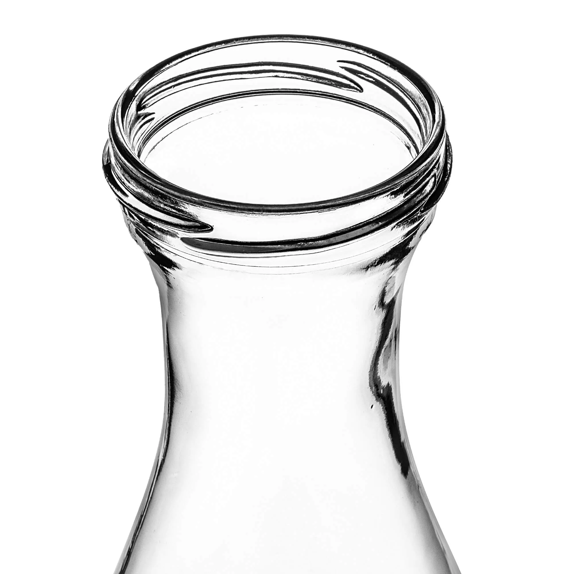 Valli 1 l stiklinis termosas su matiniu juodu dangteliu (1 vnt.).