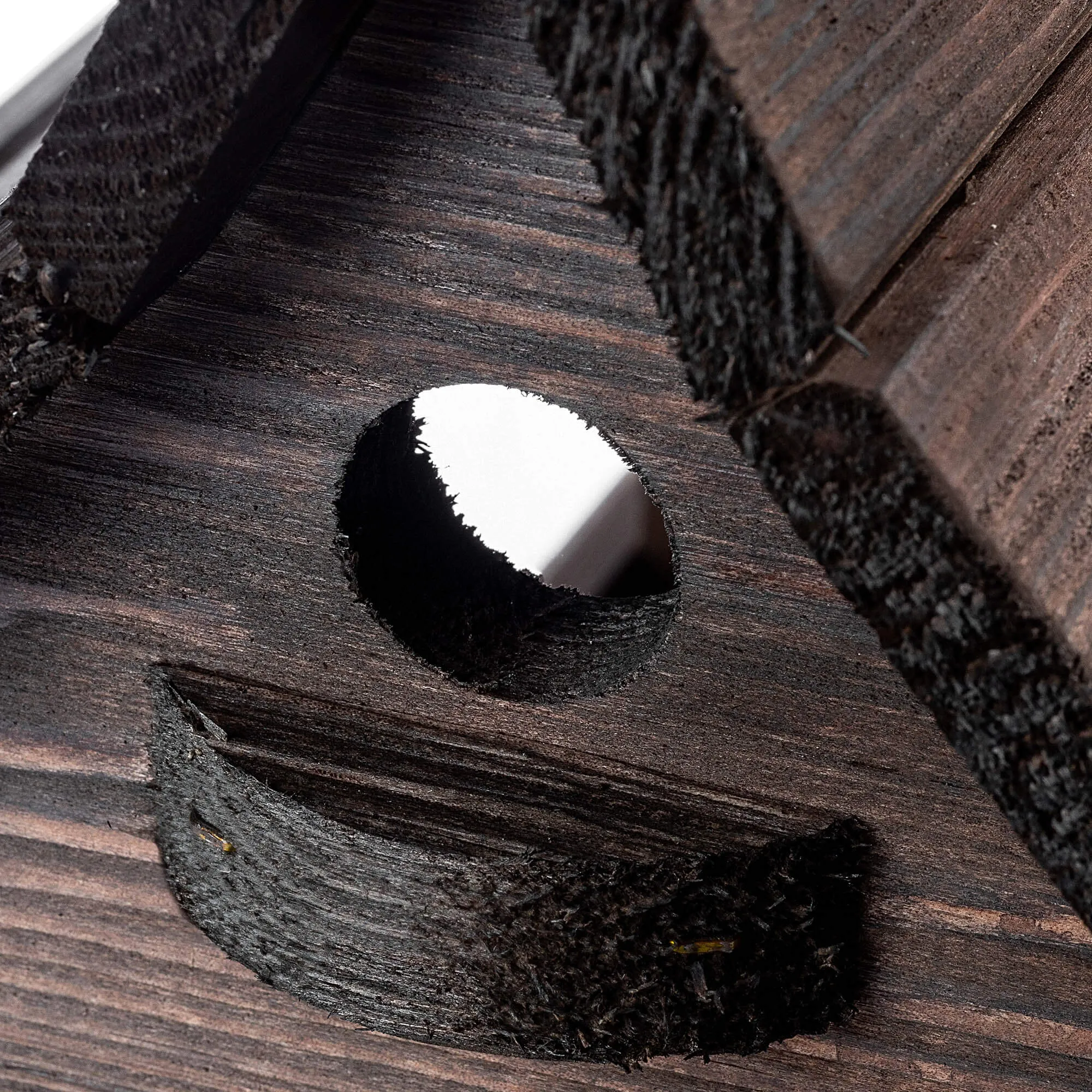 Arbis paukščių lesyklėlė, 30 x 25 cm, ruda