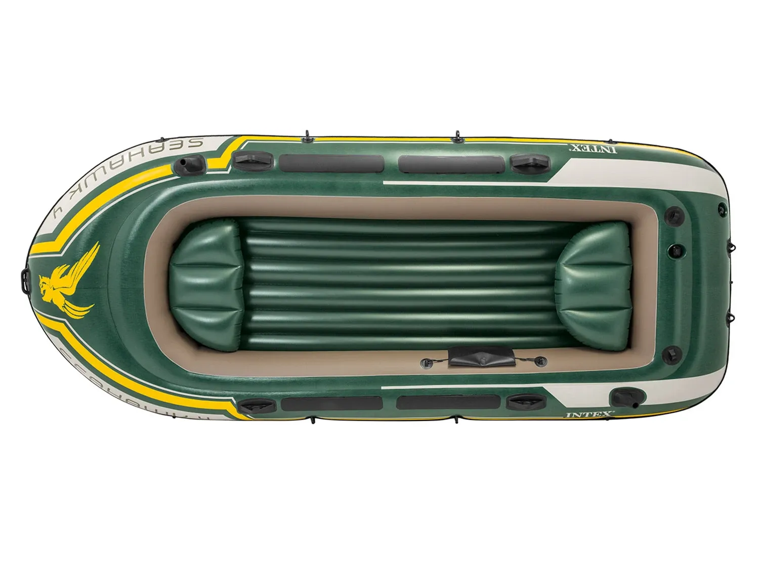 Pripučiama valtis „Seahawk 4“ komplektas, 351 x 145 x 48 cm, INTEX 68351 - nuotrauka 1