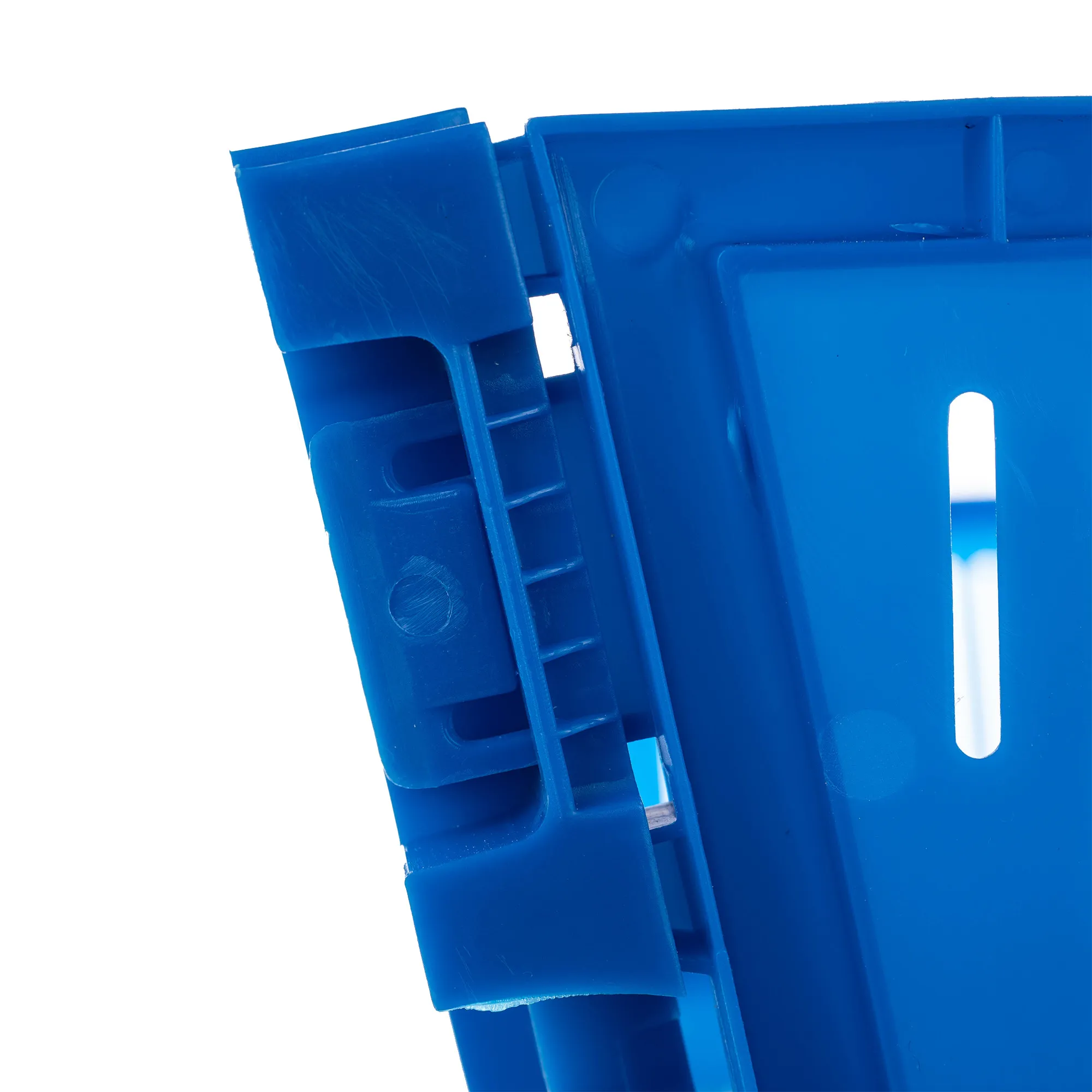 Trito sulankstomas krepšys 40×18 cm mėlynas