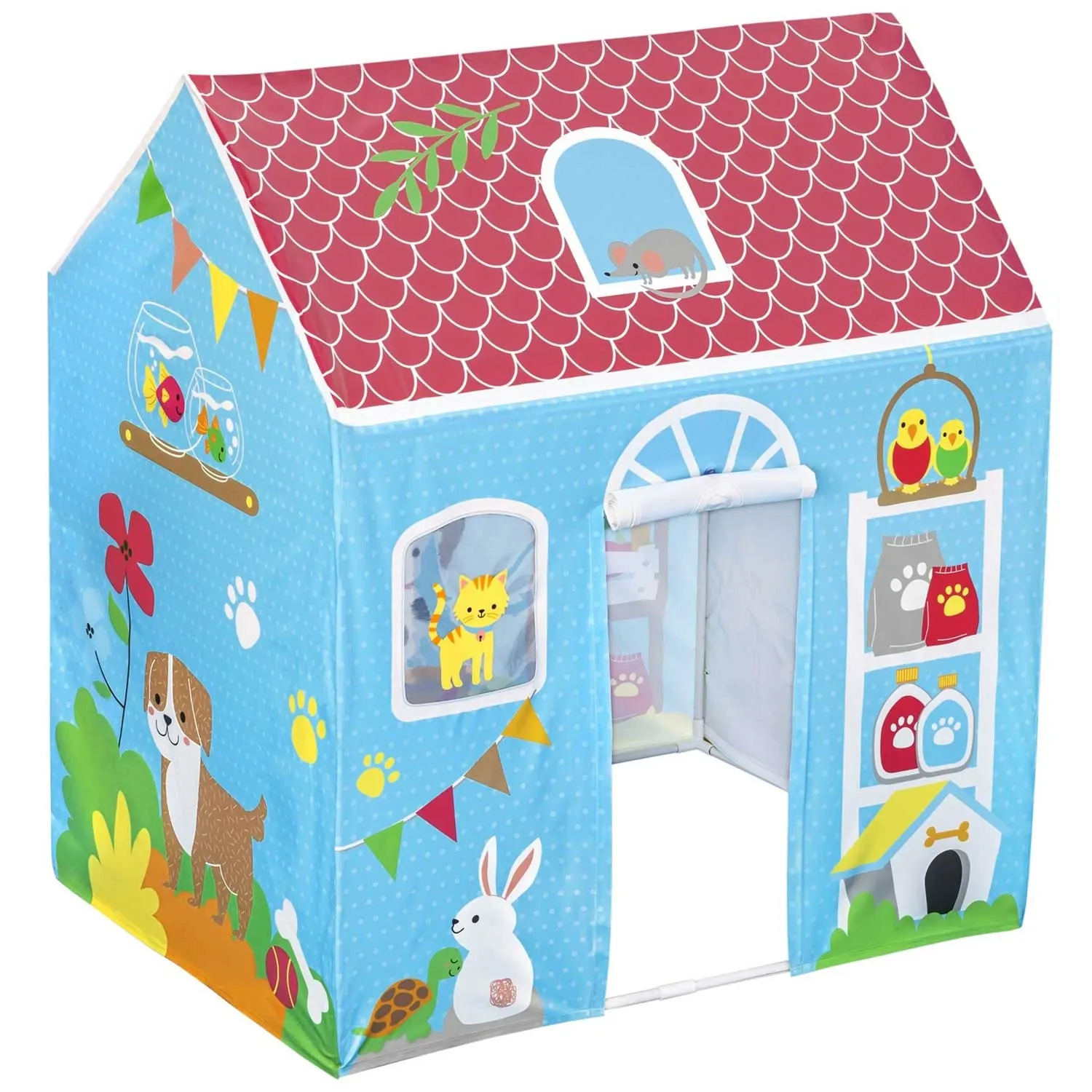 Palapinės tipo namelis su langais 114 x 102 x 76 cm Bestway 52007 - nuotrauka 1