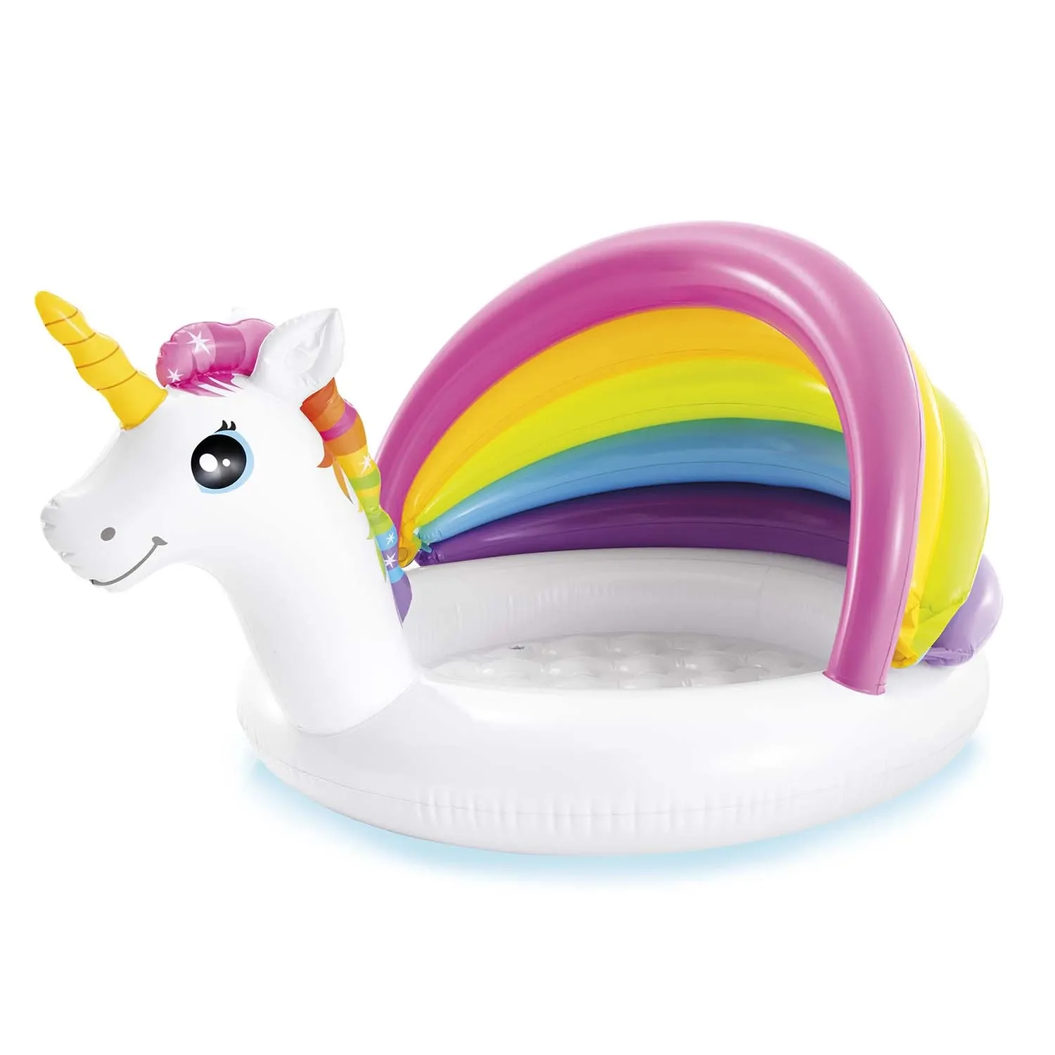 Pripučiamas vaikų baseinas Vienaragis 127 x 102 x 69 cm INTEX 57113 - nuotrauka 1