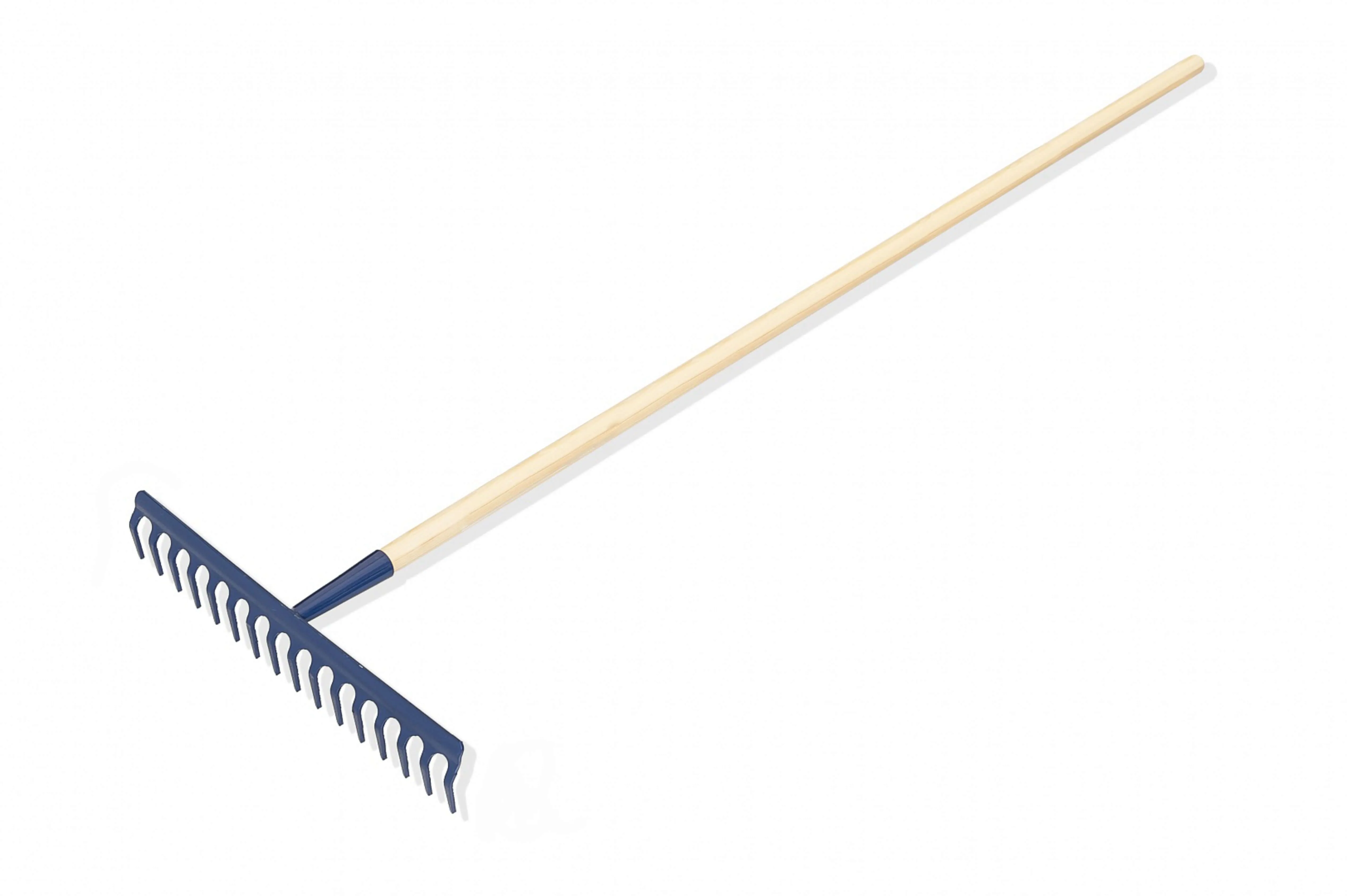 Vinci metalinis grėblys 48 x 155 cm, mėlynas, 16 dantų