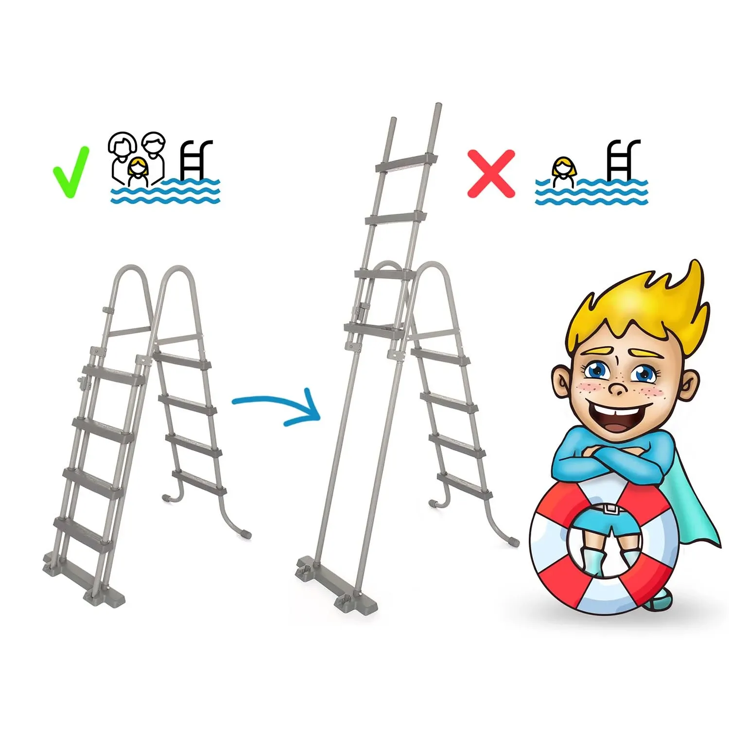 Karkasinis sodo baseinas 488 x 122 cm 18 viename „Bestway 56966“ - nuotrauka 1