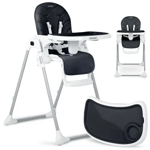 Ricokids Tulo maitinimo kėdutė, juoda - nuotrauka 1