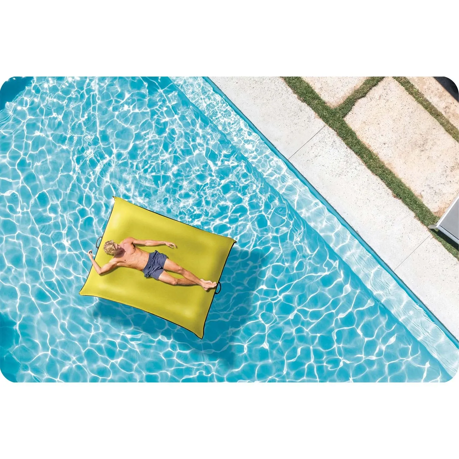 „Luxe Lounge Intex 56794“ pagalvėlės formos plaukimo čiužinys - nuotrauka 1