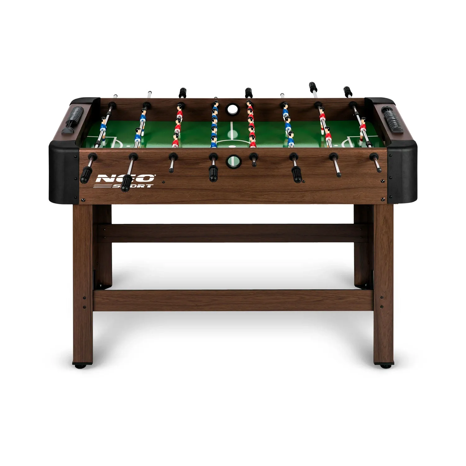 „Neosport“ stalo futbolo stalas, 118 x 61 x 79 cm, NS-804, tamsiai rudas - nuotrauka 1