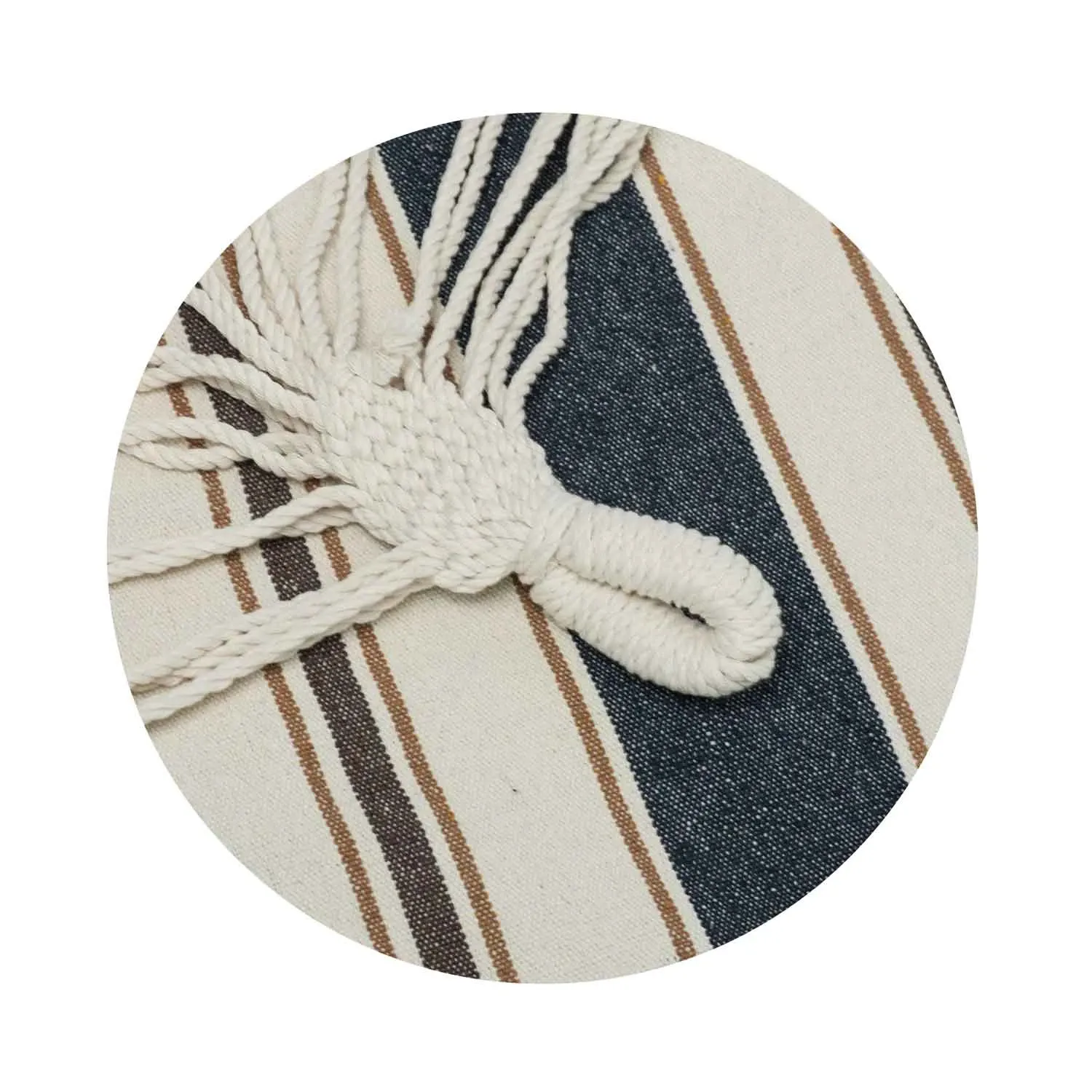 Malaga Vienvietis mėlynai baltas sodo hamakas „Sofotel“ - nuotrauka 1