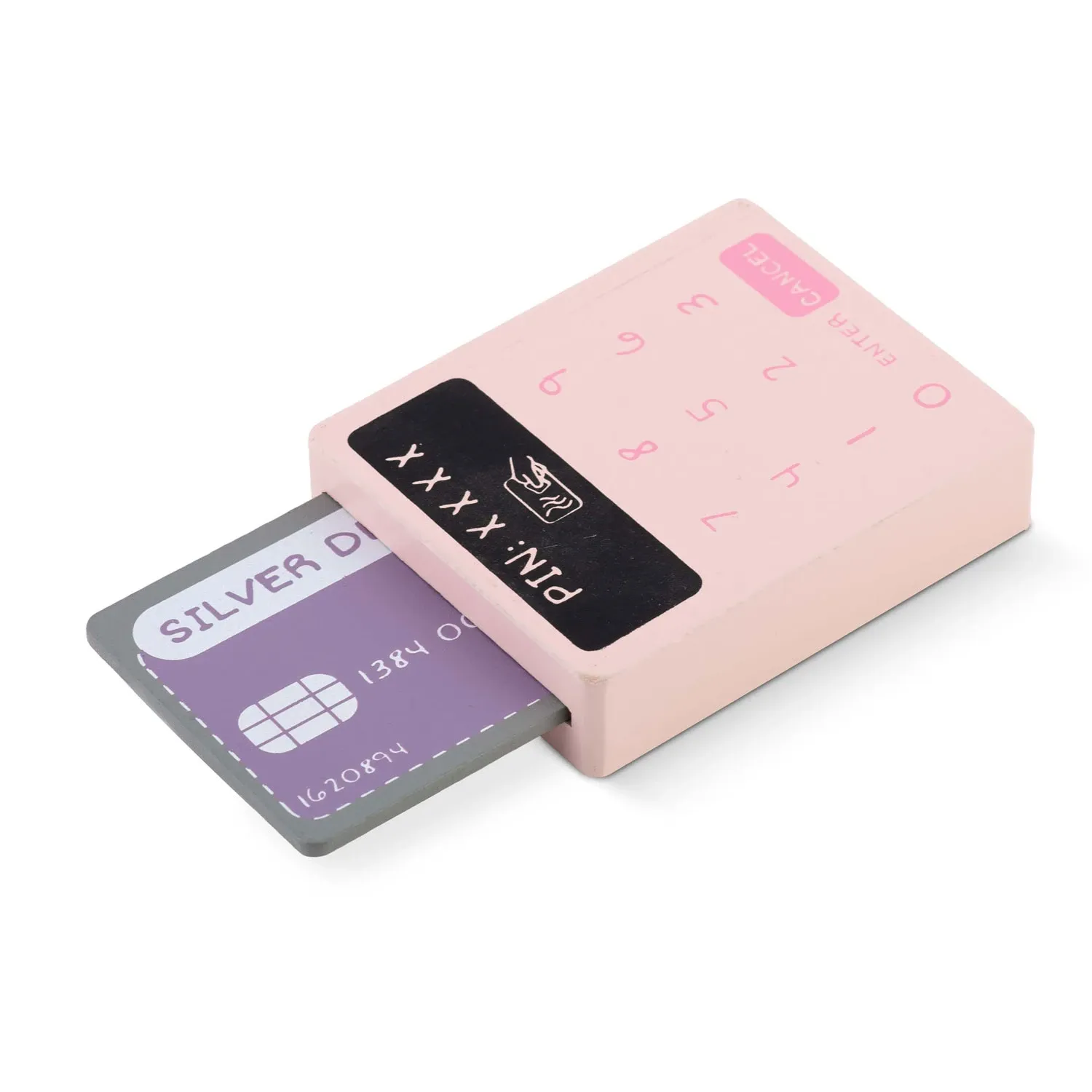 Medinis žaislinis kasos aparatas RK-868 Ricokids - nuotrauka 1