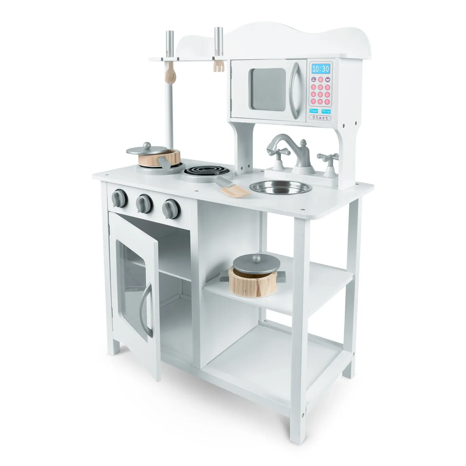 Medinė virtuvė vaikams 60 x 30 x 85 cm - nuotrauka 1