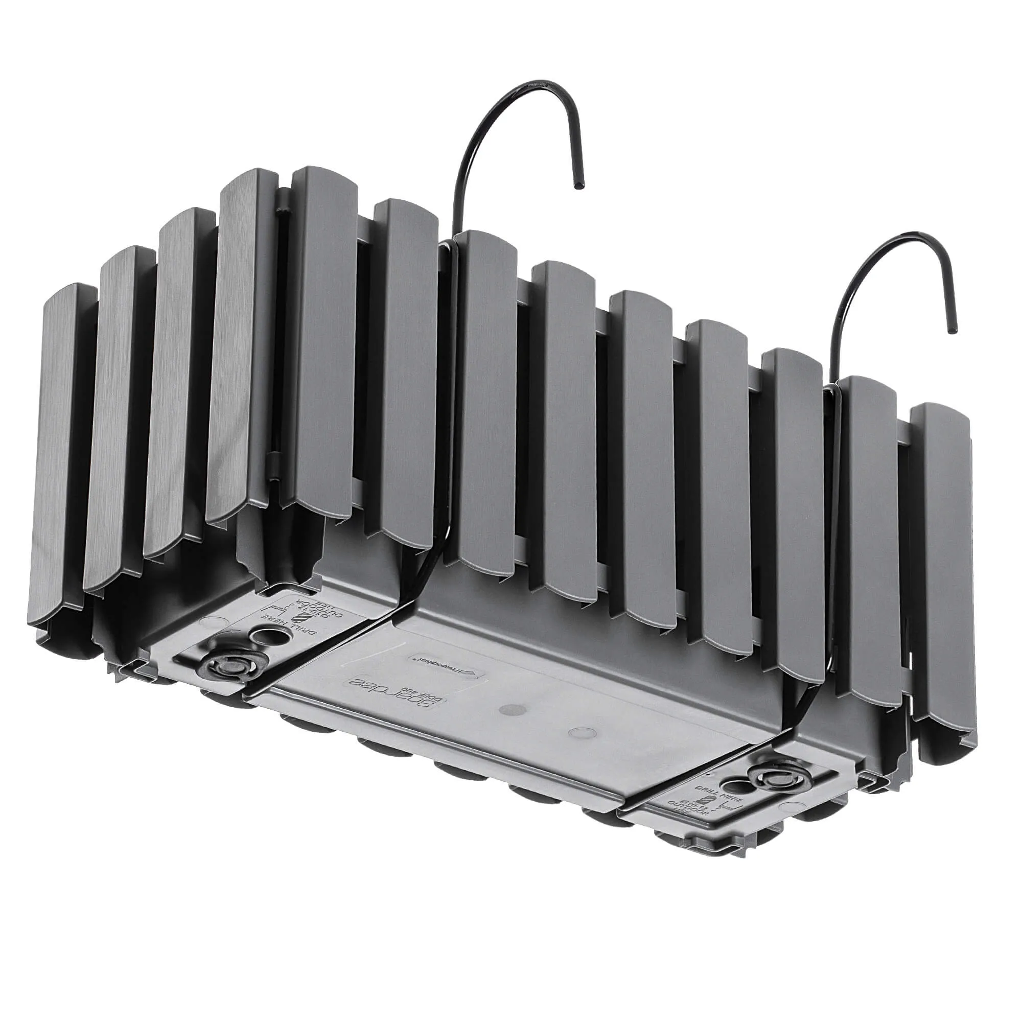 Glifada 40 cm dėžė su rankenomis ir laistymo sistema