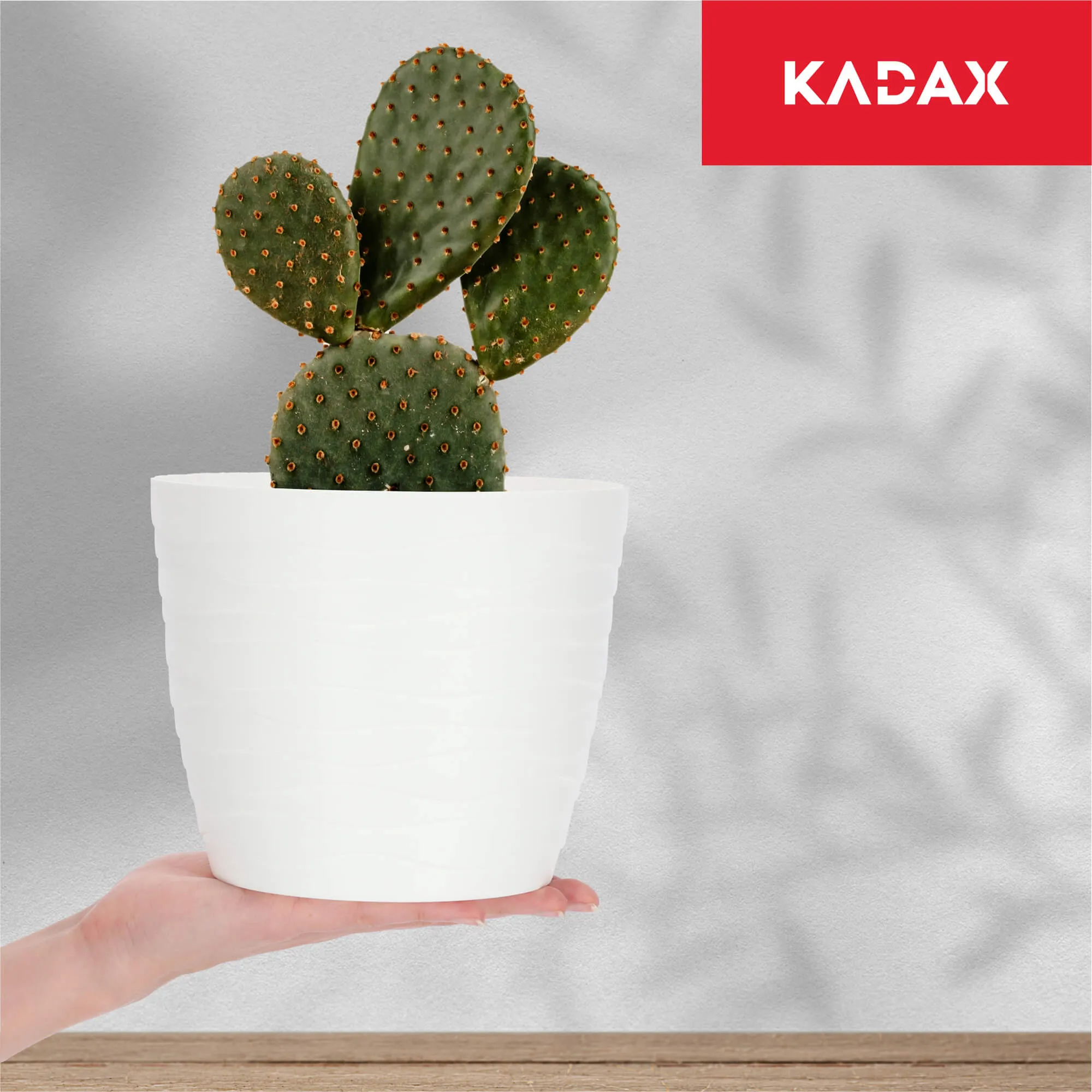 Ufra apvalus gėlių vazonas 17 cm