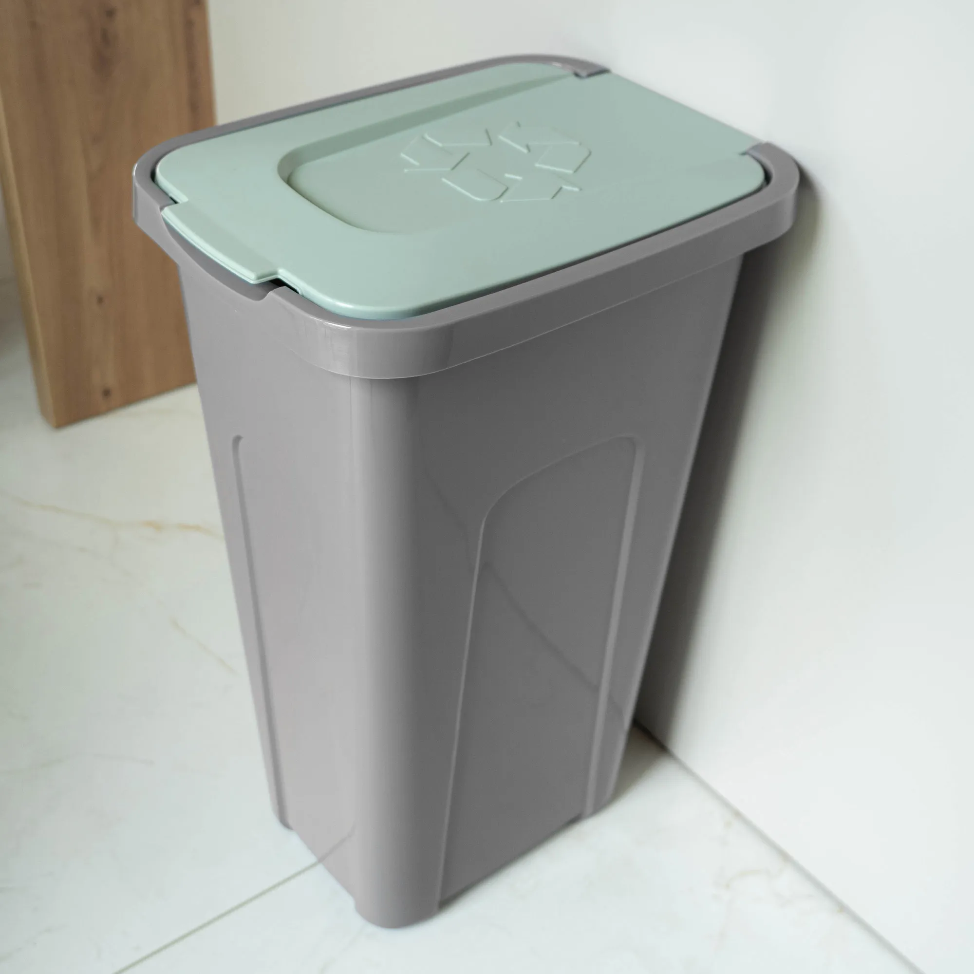 „Entrago“ 30 litrų šiukšliadėžė, žalia