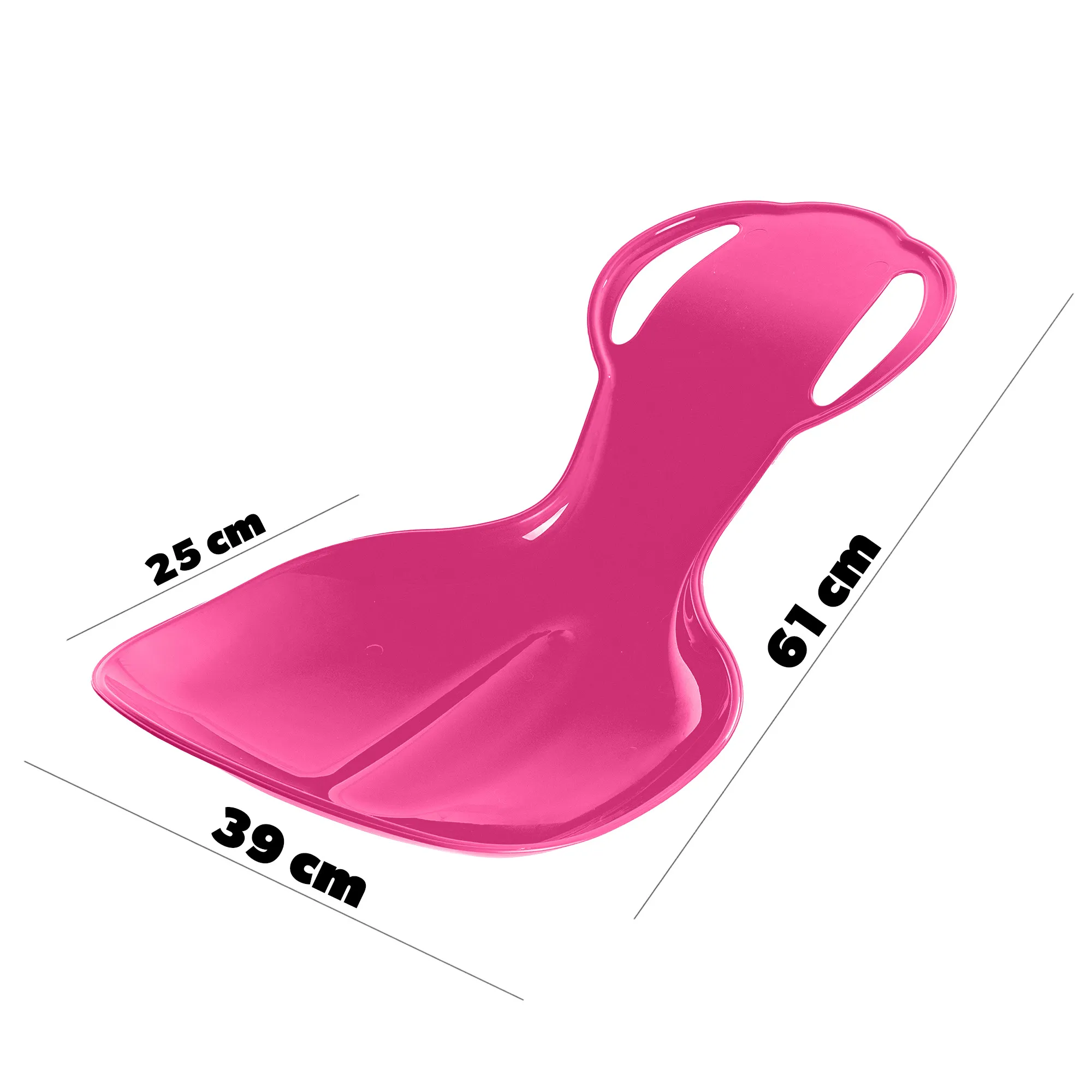 Plastikinė obuolių formos slydimo … dalis, rožinė