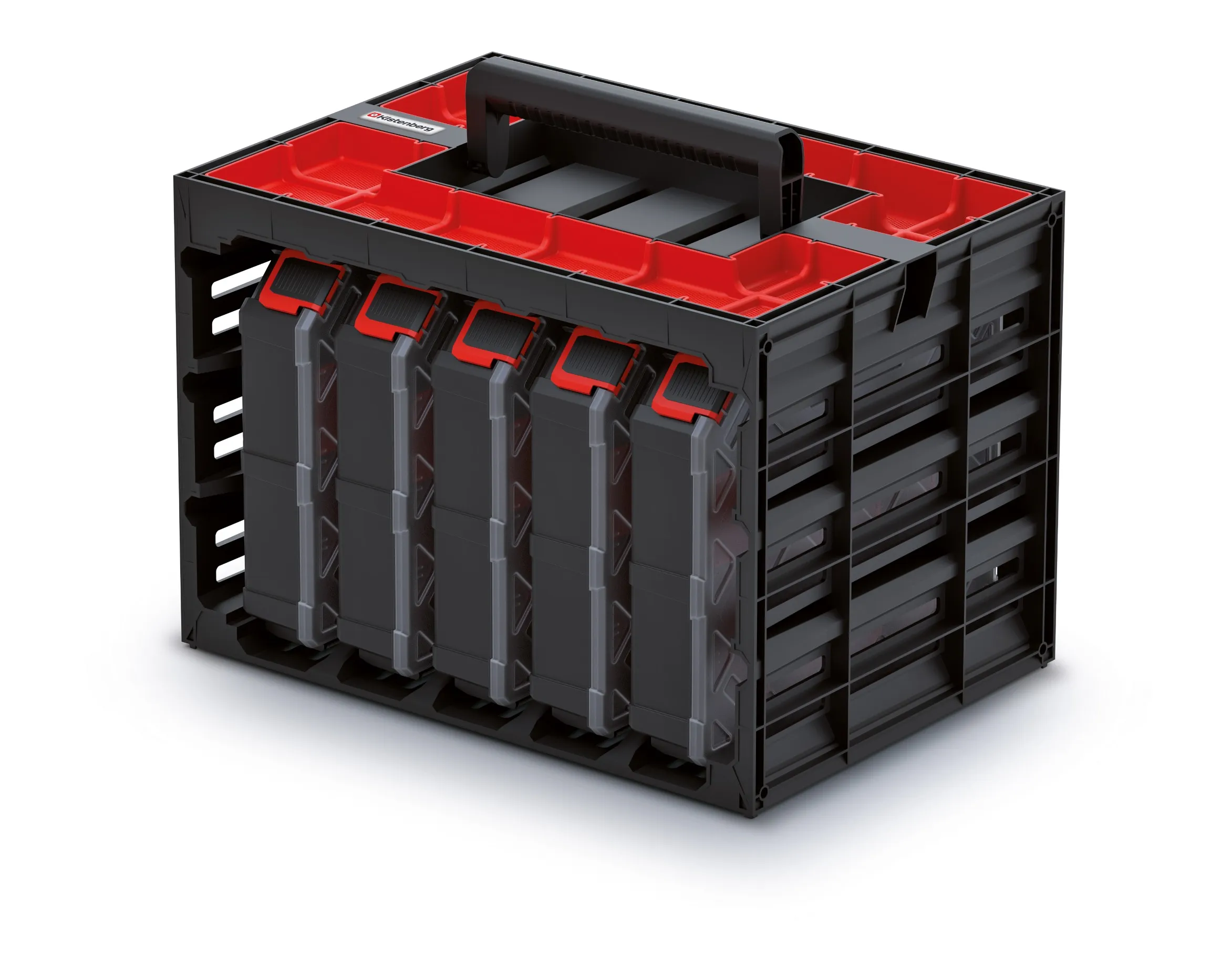 KISTENBERG Tager CASE 30 B Tvarkyklių rinkinys – KTC30256B – juodas